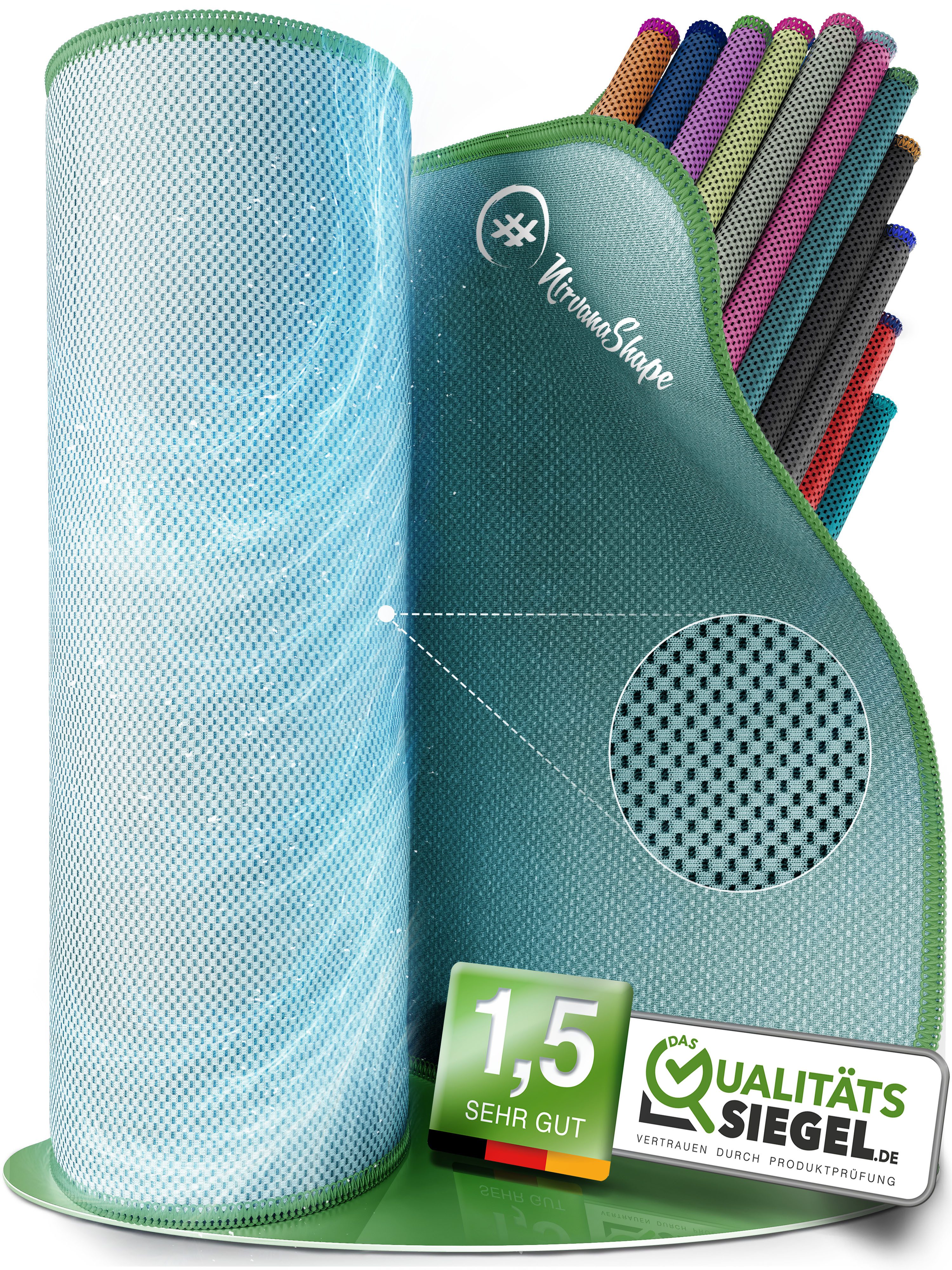 NirvanaShape Handtücher Kühl-Tuch eiskalt mit sofortiger Kühlwirkung kühlen günstig online kaufen