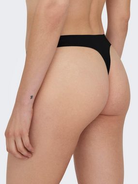 ONLY String ONLTRACY INVISIBLE 3-PACK RIB THONG (Set, 3-St)