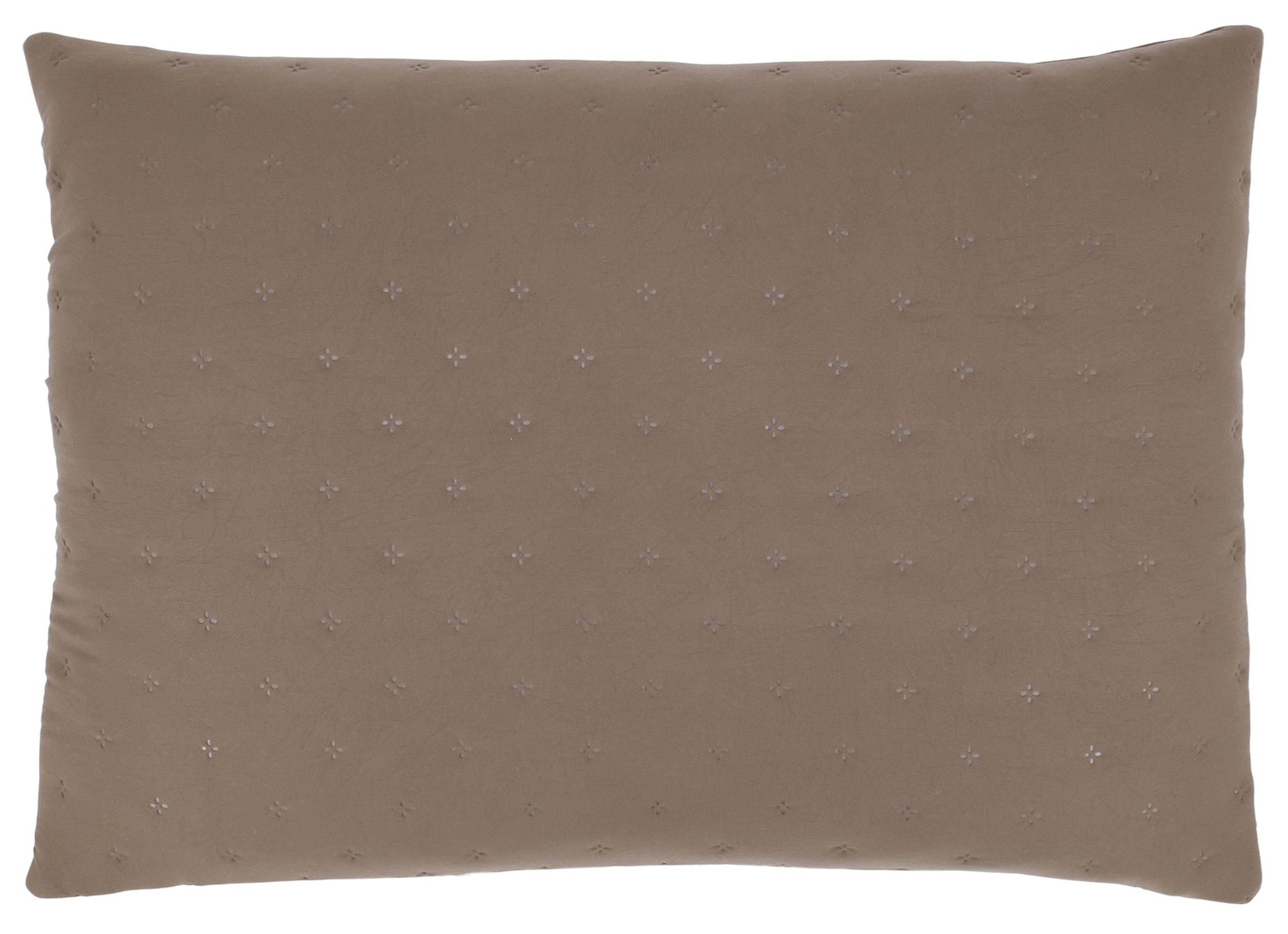 Chic Antique Kissenbezug Chic Antique - Kissenbezug Kissenhülle Aix Soft 70x50cm Walnuss Braun