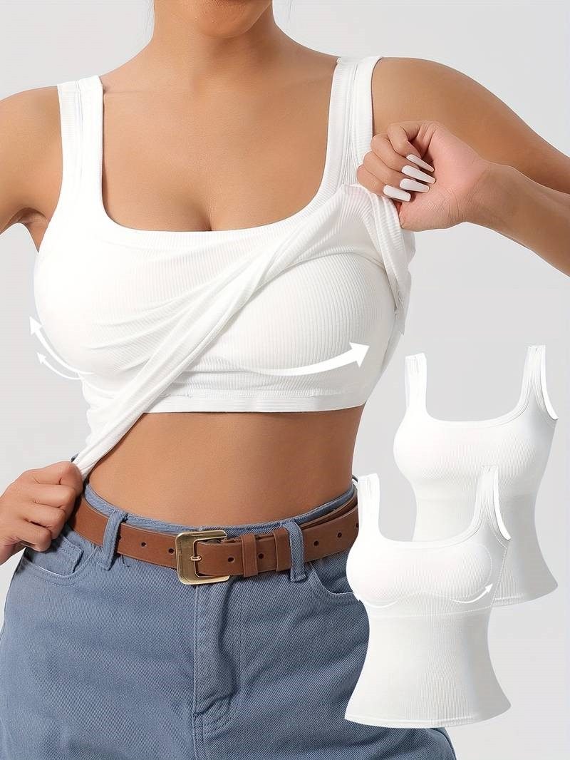 Selef Creation Ripptanktop Sport-Tanktop Mit Abnehmbarer günstig online kaufen