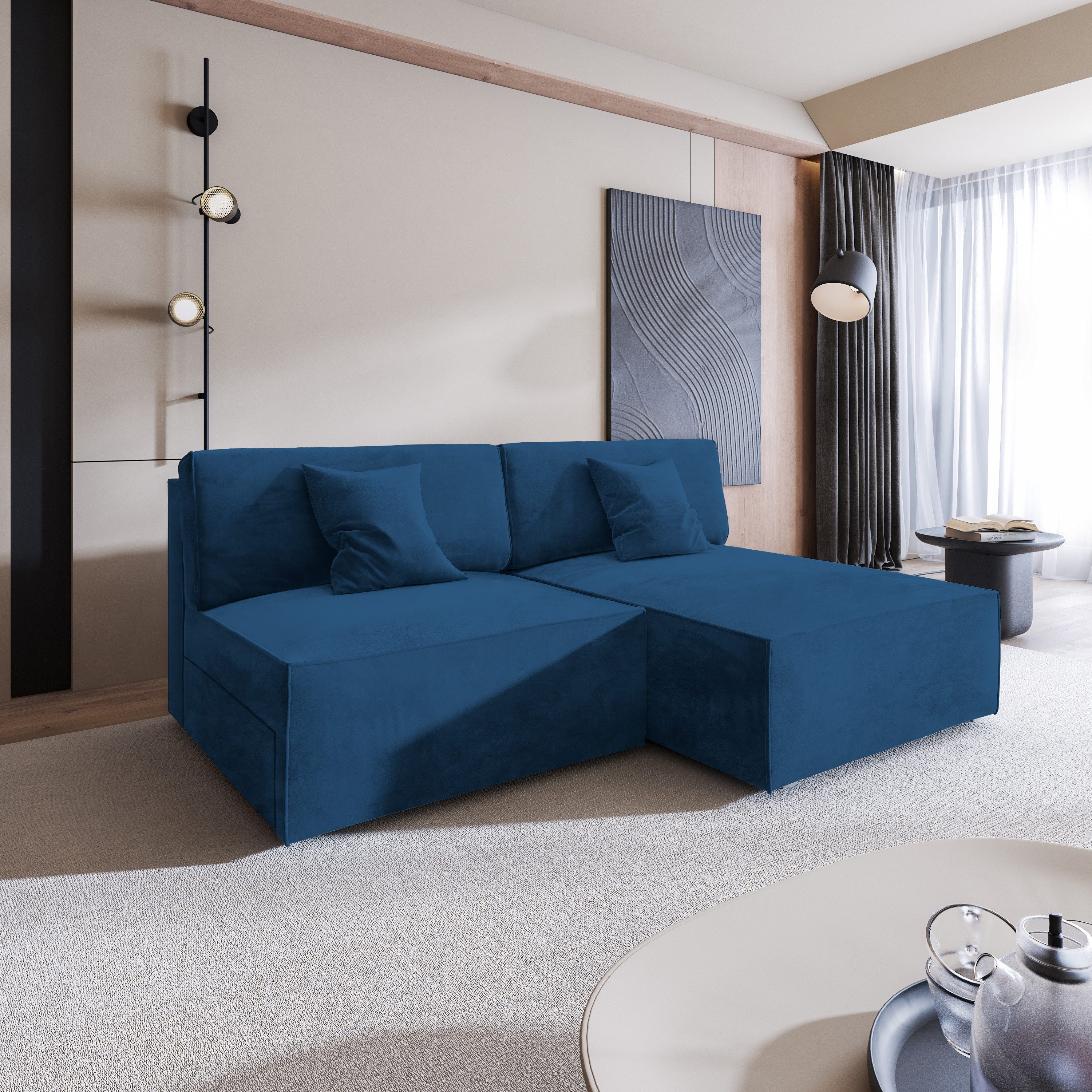Masseno Ecksofa FIORO mit Schlaffunktion L-Form, günstig online kaufen