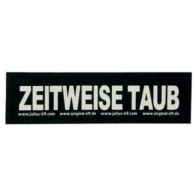 Julius-K9 Hunde-Powergeschirr 2 Klettsticker Zeitweise Taub