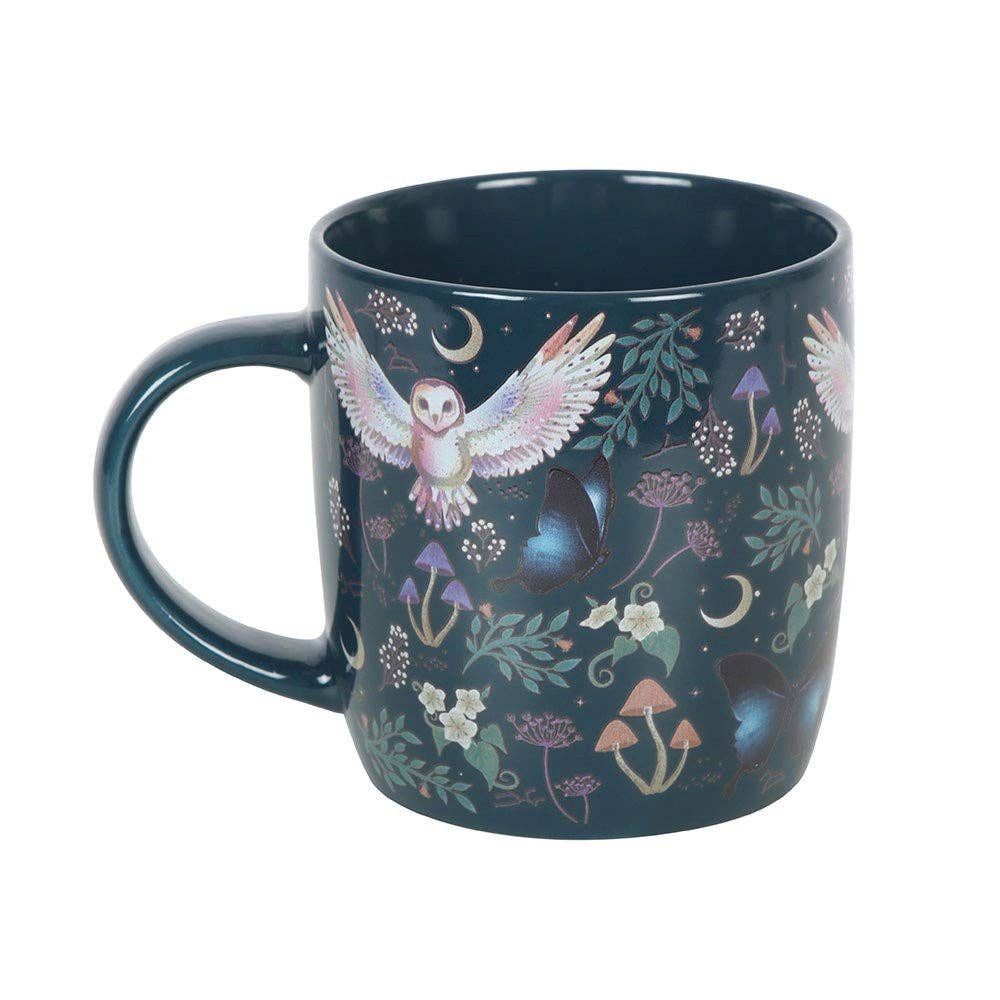 ABYstyle Tasse Tasse mit Aufdruck Night Flight Owl, Fan Tasse
