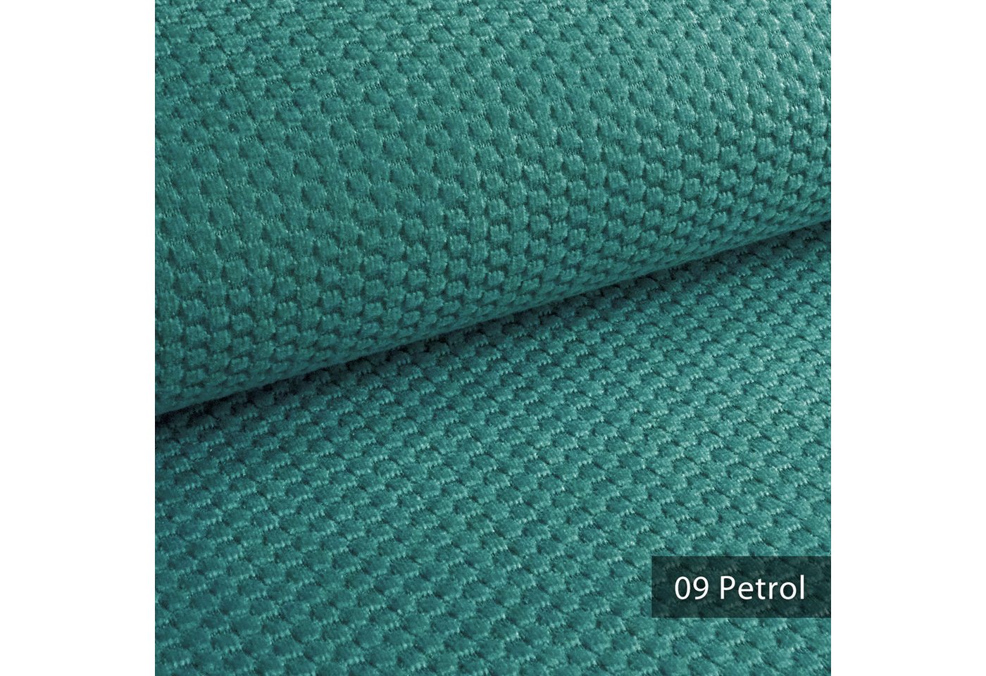 Thumbnail - novely® Stoff MAKAO Ultraweicher Polsterstoff Velours mit Kachel-Optik, Strapazierfähig, Kuschelweich, Meterware, 1lfm