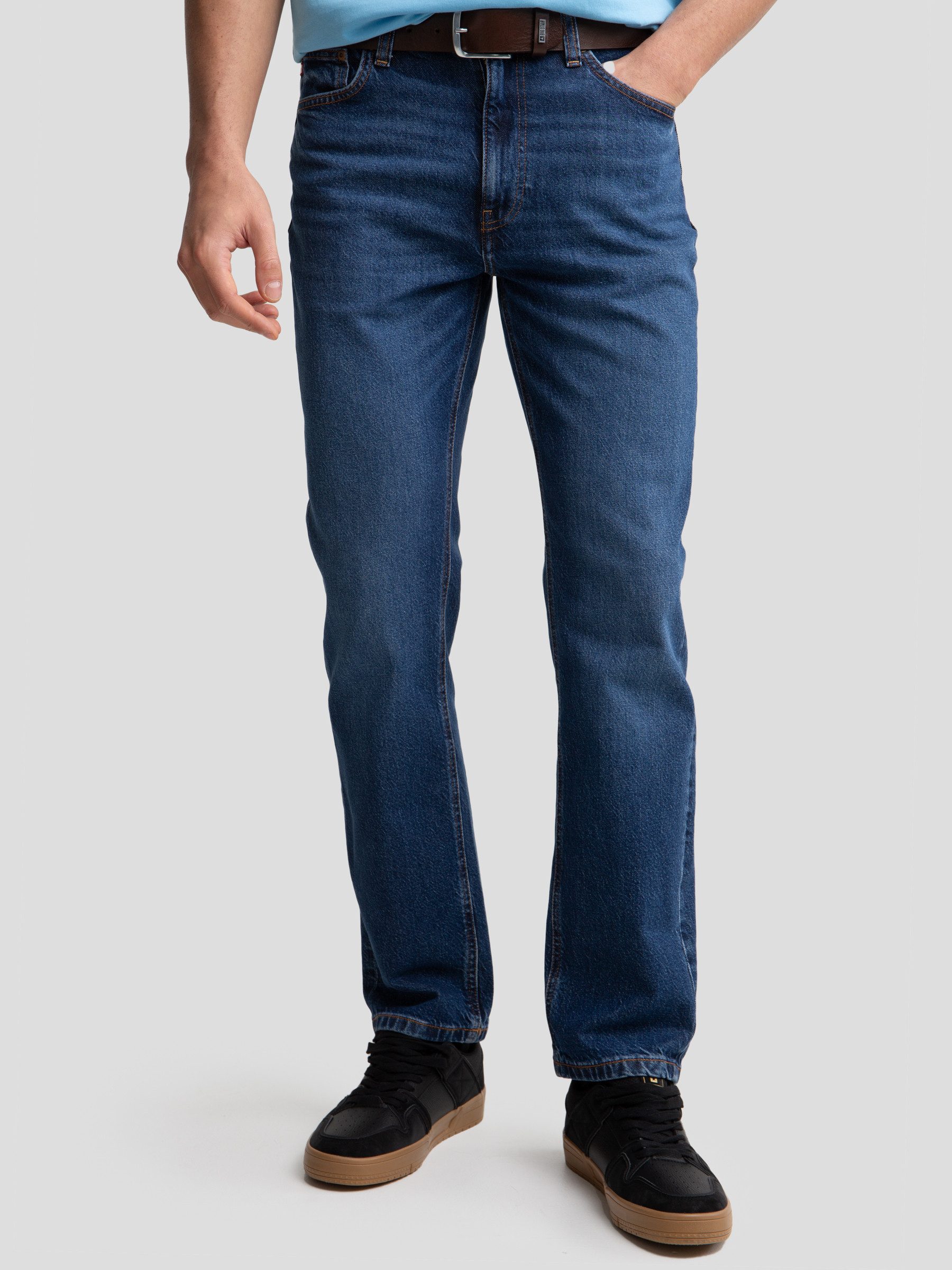 BIG STAR Straight-Jeans TOROS hohe Leibhöhe günstig online kaufen