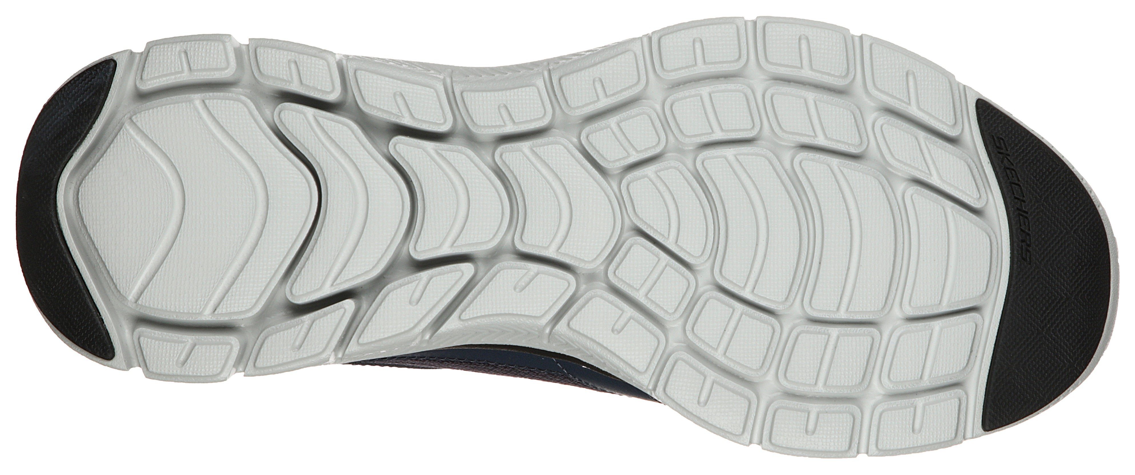 Skechers FLEX ADVANTAGE 4.0 Sneaker navy mit Profil leichtem