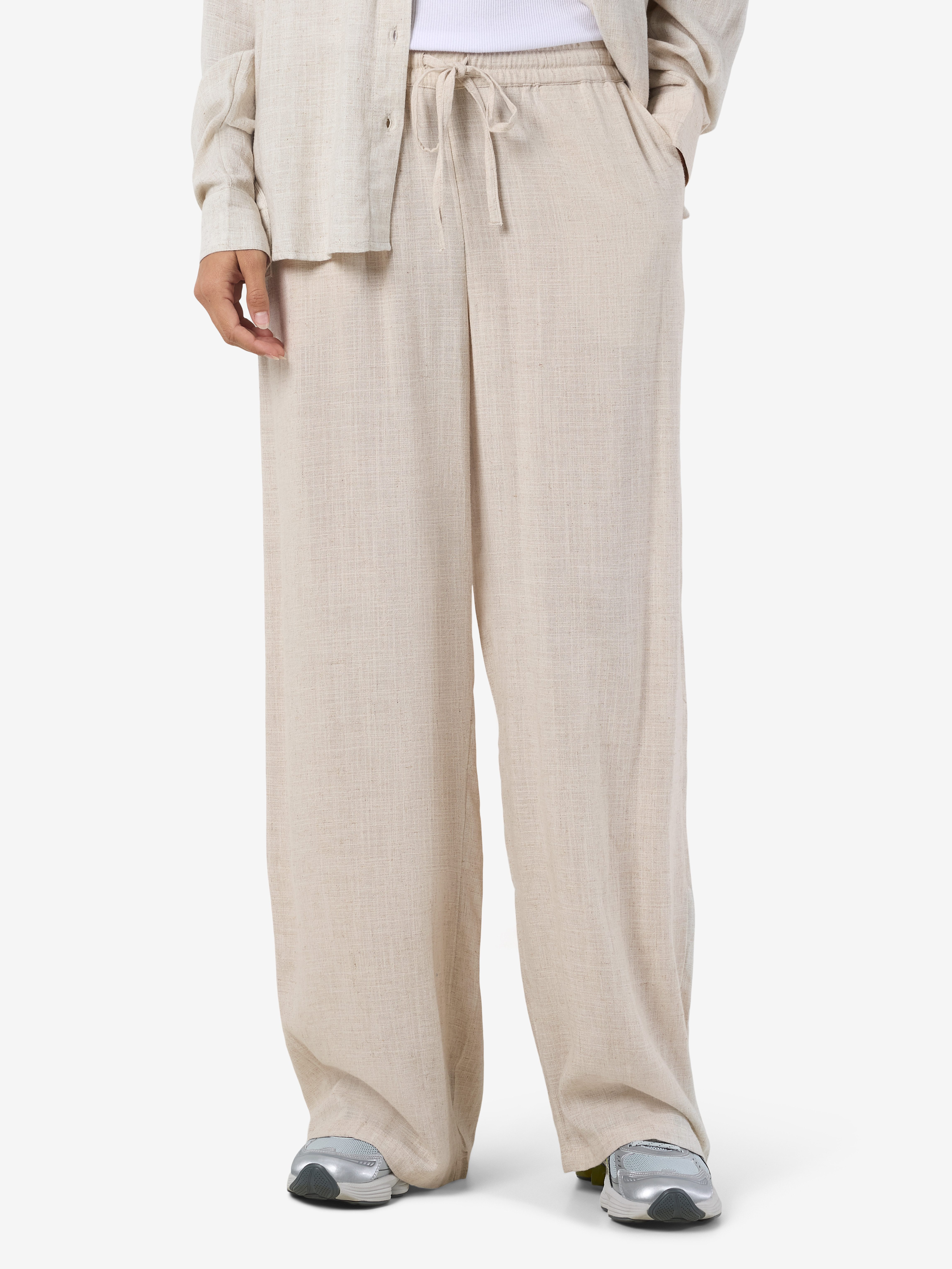 Noisy may Jogger Pants NMLEILANI NW LOOSE PANTS WVN NOOS