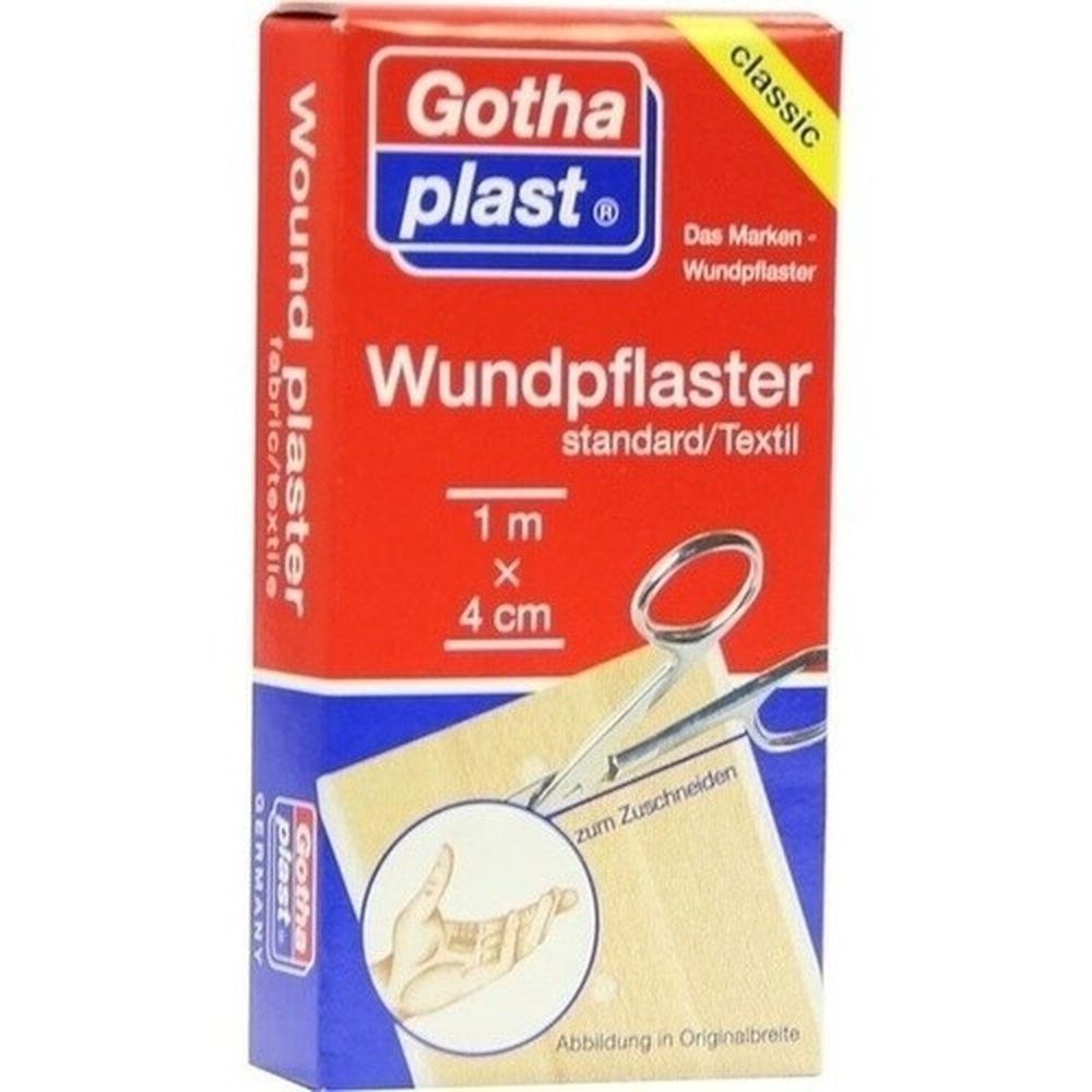 Gothaplast GmbH Wundpflaster GOTHAPLAST Wundpfl.stand.4 cmx1 m geschnitten 1St