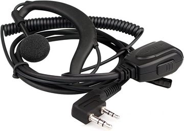 Retevis Walkie Talkie Funkgerät Headset Kompatibel mit Baofeng UV5R BF-88E,RT24 RT28 Kenwood