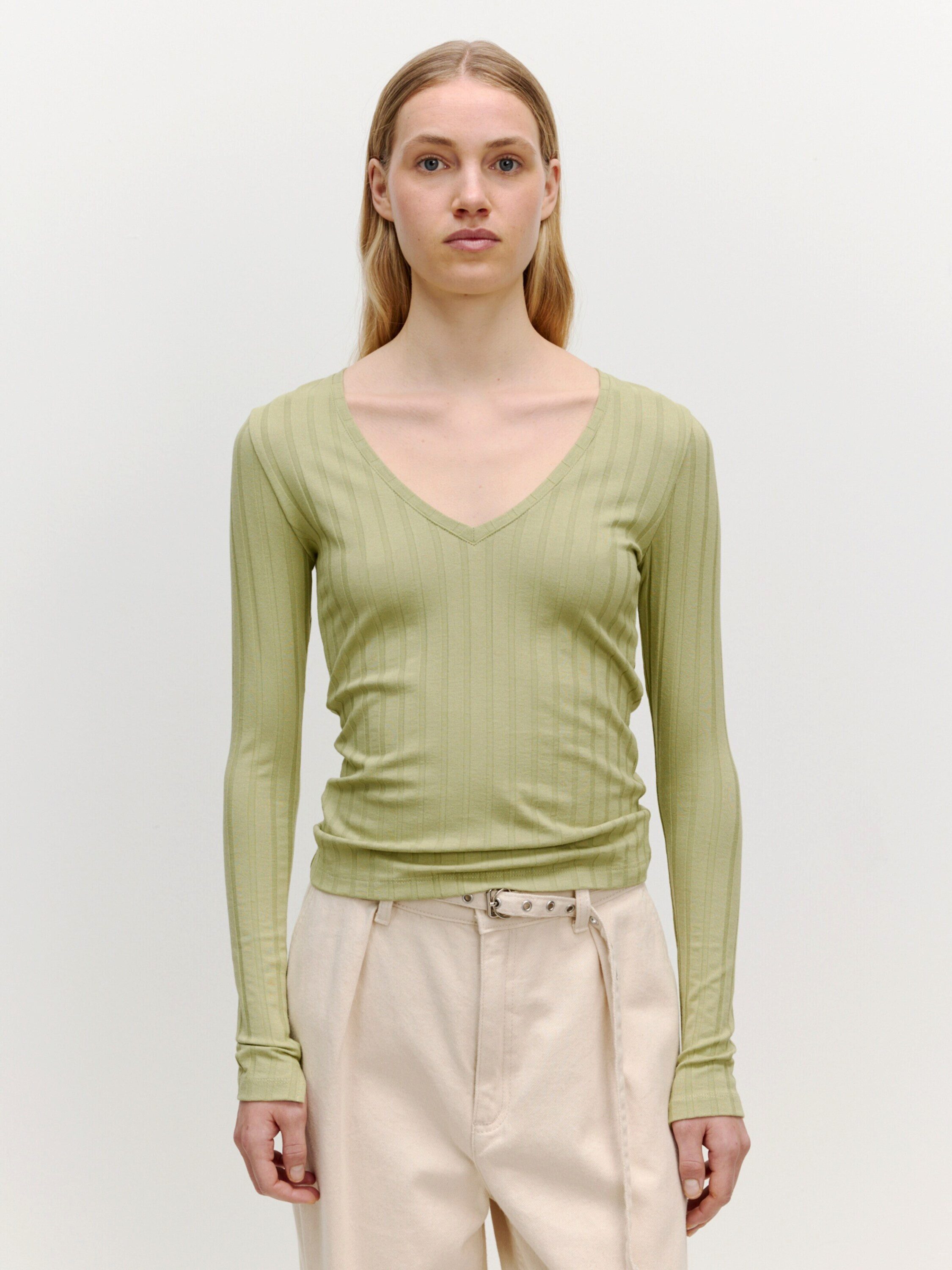 EDITED Langarmshirt Elin (1-tlg) Plain/ohne Details günstig online kaufen