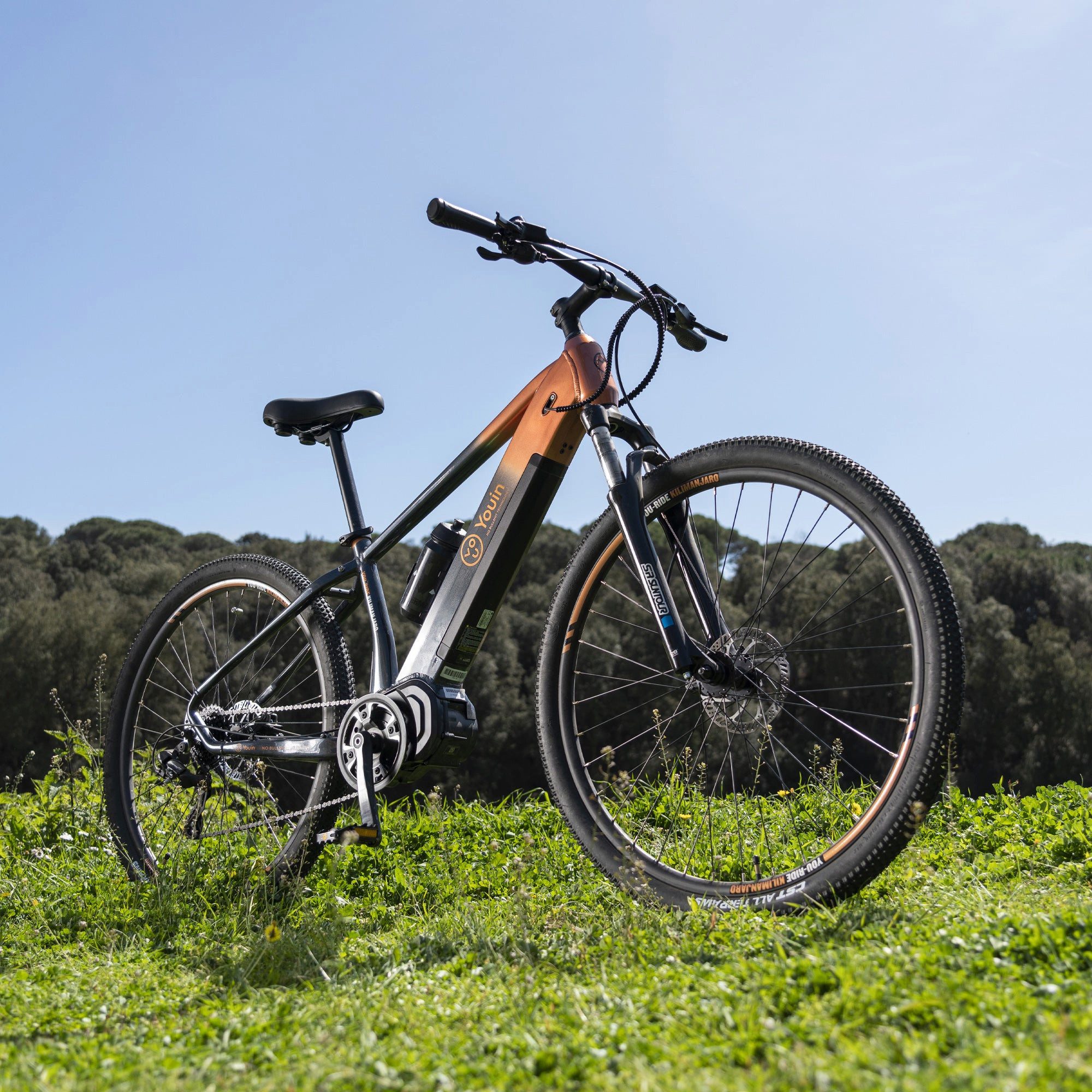Nettlife E-Bike Mountainbike Elektrofahrrad Shimano 29" E-Mountainbike 8-Gang-Schaltung, 8 Gang, Kettenschaltung, Vinka Motor, 540 Wh, GX20 36V 15AH Samsung cells hidden battery