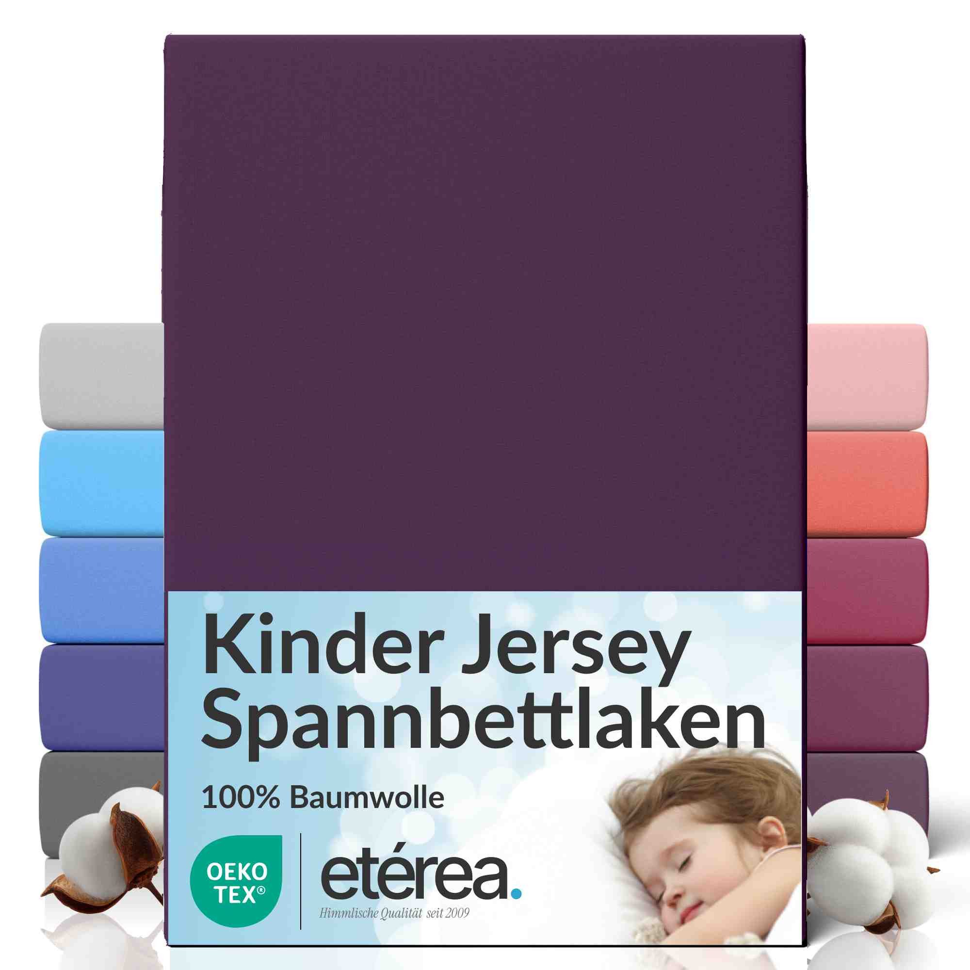 etérea Himmlische Qualität Spannbettlaken etérea Comfort Jersey Spannbettlaken, Jersey, Gummizug: rundum, (1 Stück)