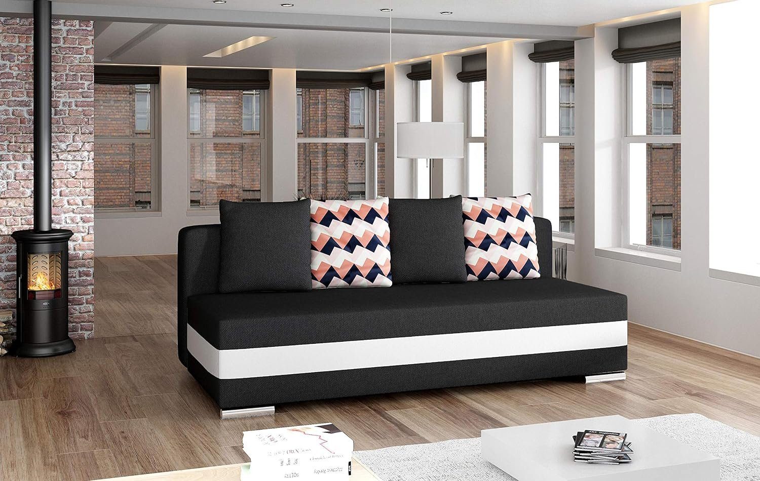 MOEBLO Schlafsofa WALIA, Couch für Wohnzimmer, günstig online kaufen