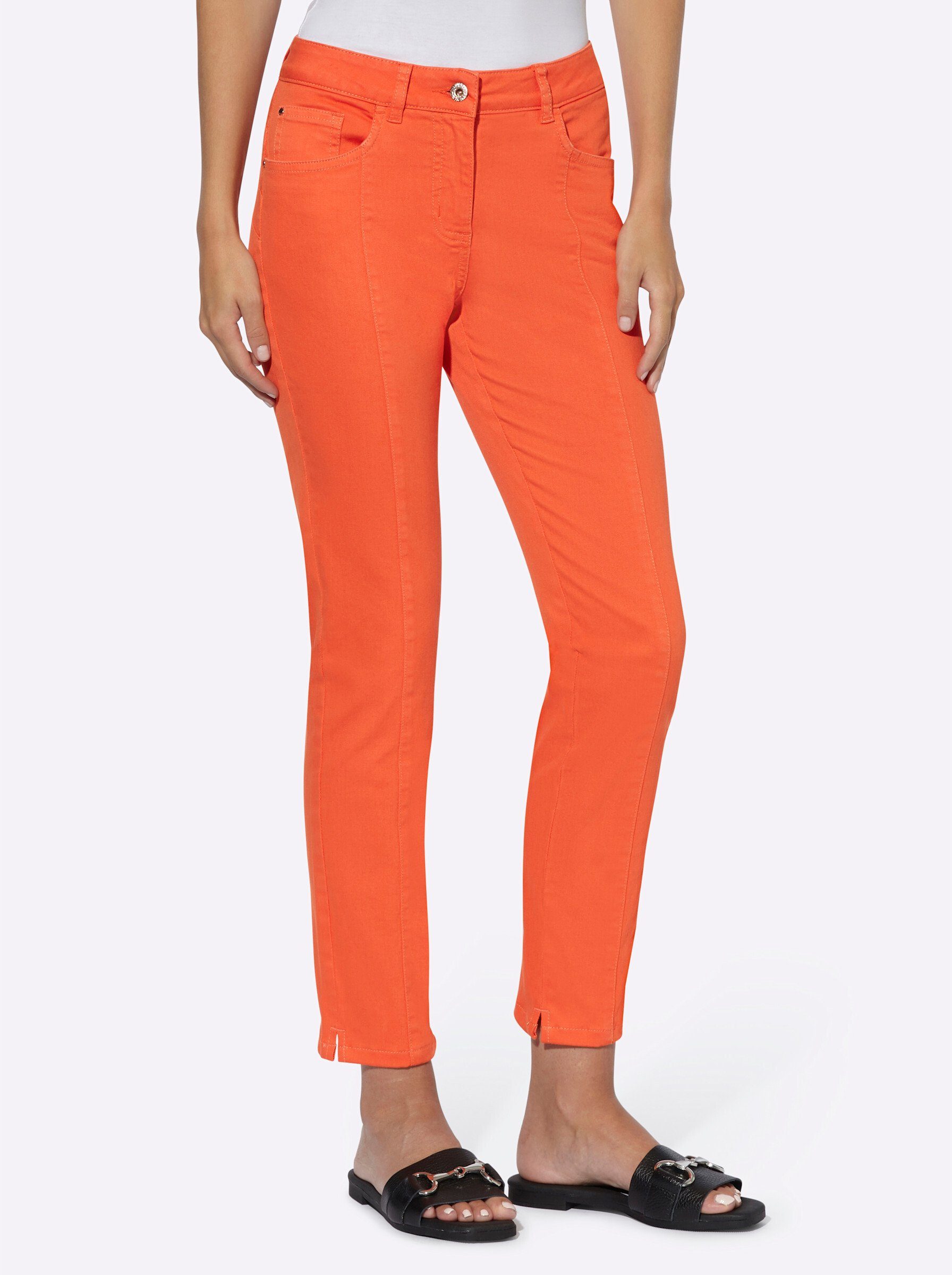 heine Bequeme Jeans orange