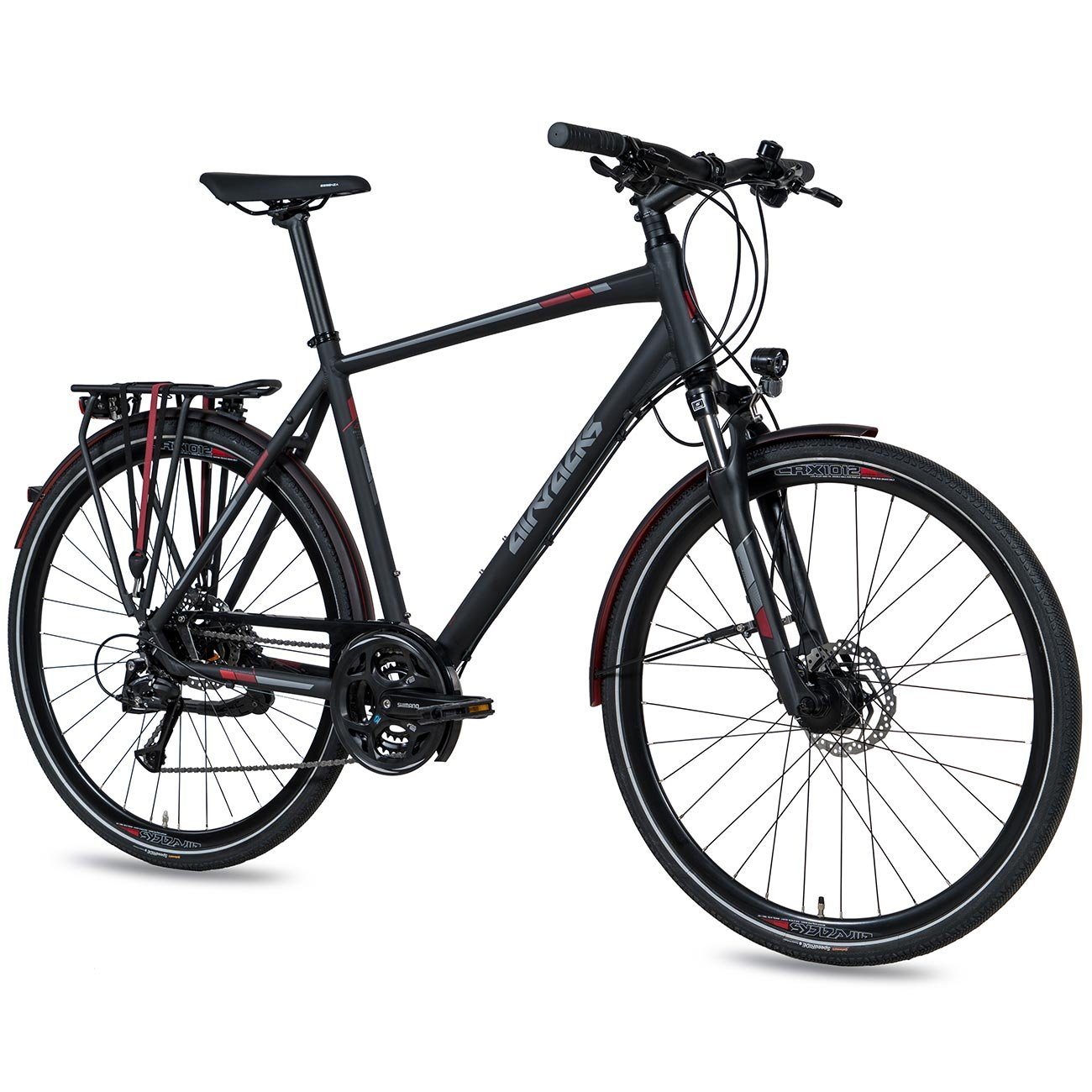 Airtracks Trekkingrad Herren Trekking Fahrrad 28 Zoll Trekkingrad TR.2830, 24 Gang ALIVIO RD-M31000 SGS, - Rahmenhöhen 52 cm 56 cm - Modelljahr 2025