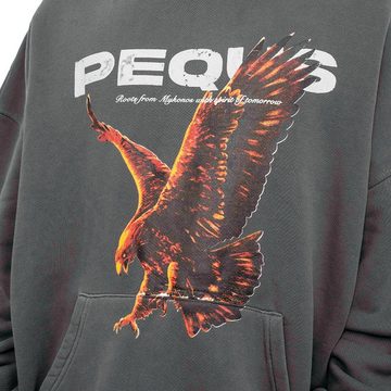 PEQUS Hoodie Eagle Graphic M