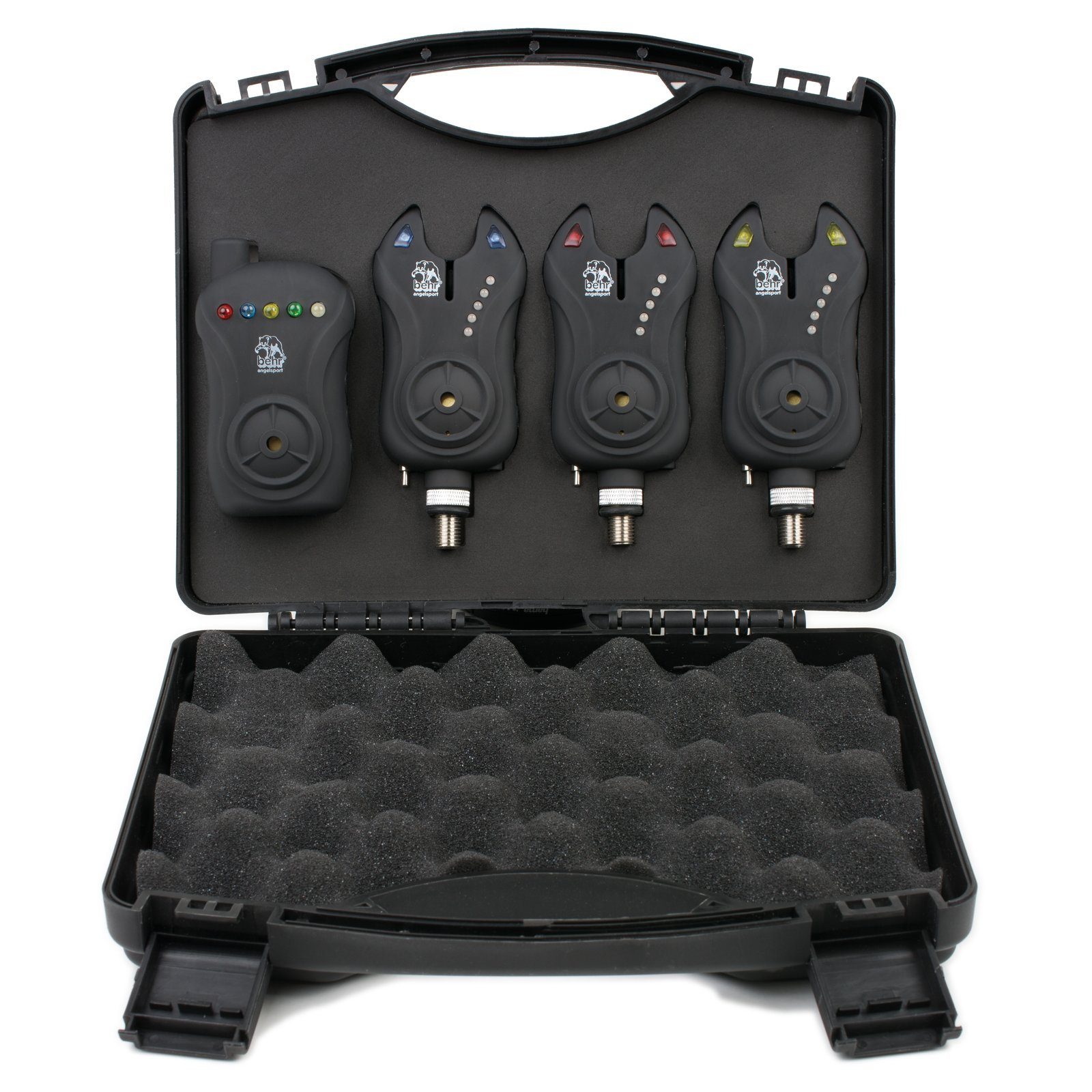 elektronischer Bissanzeiger Eurobite Funkset Premium plus 3+1+ Koffer Bissanzeiger LED