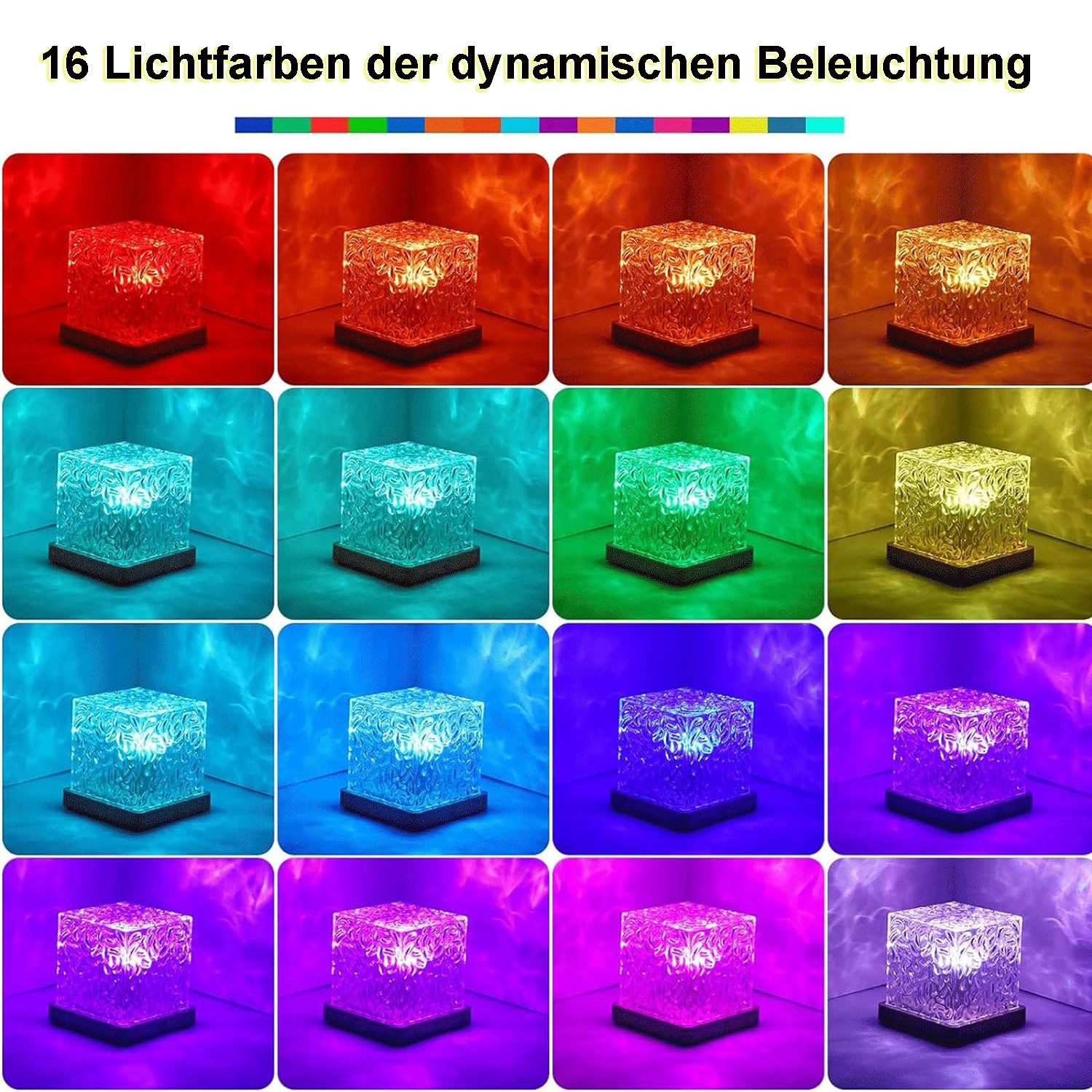 Jibenhome LED Nachtlicht LED Nachttischlampe Dimmbar günstig online kaufen