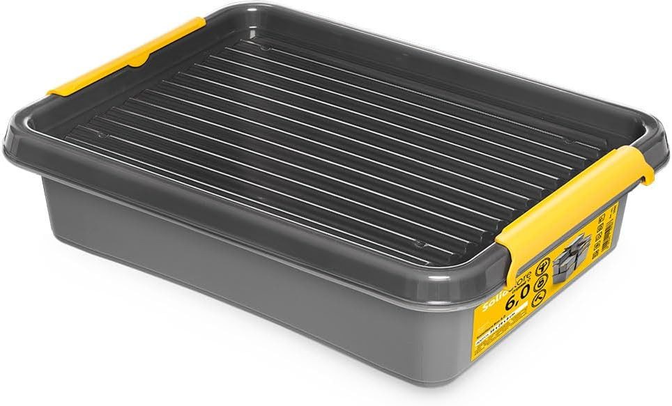 KONZEPT Aufbewahrungsbox mit Deckel, Stapelbox aus hochwertigem Kunststoff günstig online kaufen