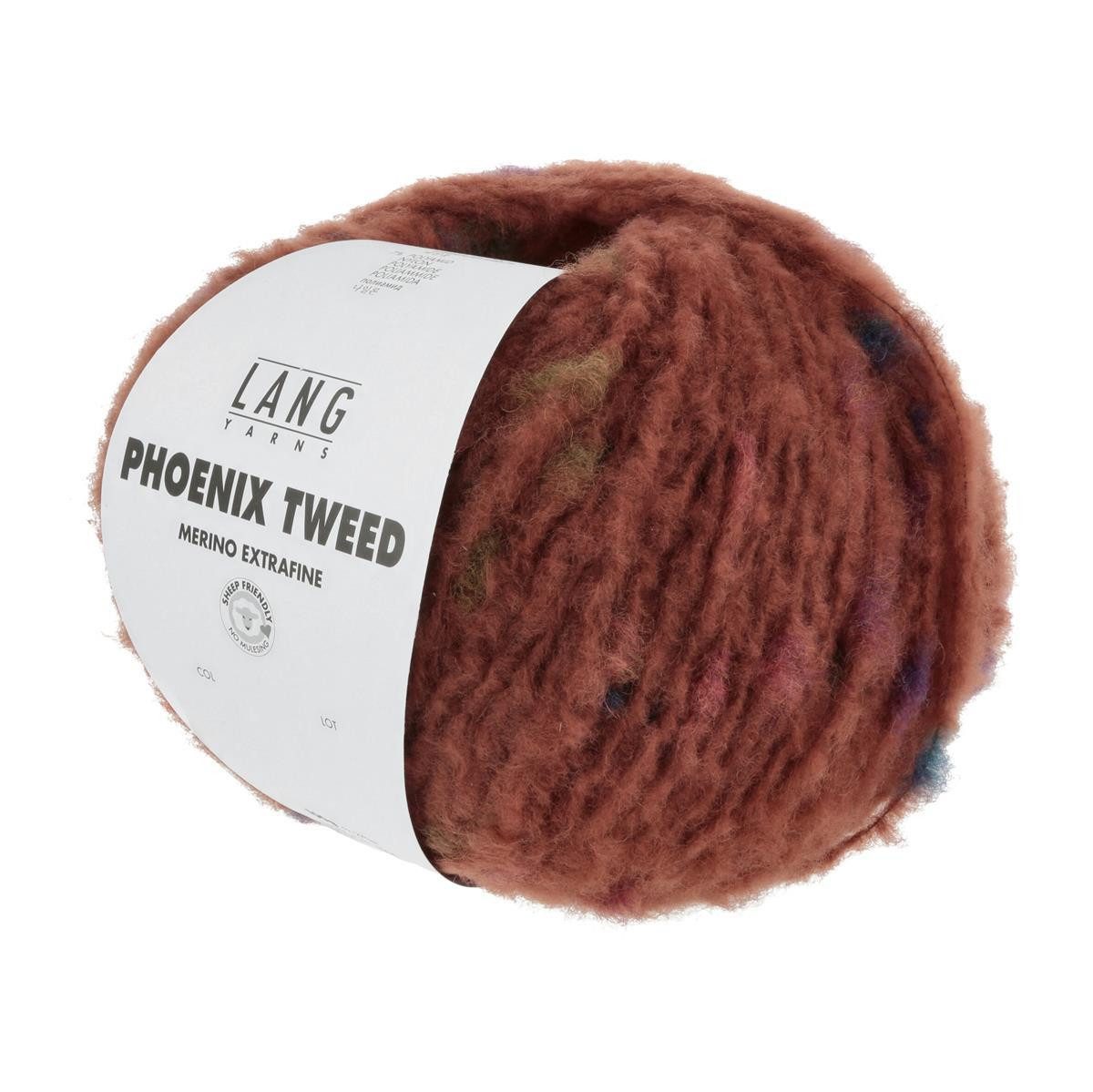 LANG YARNS Phoenix Tweed Häkelwolle, 270 m