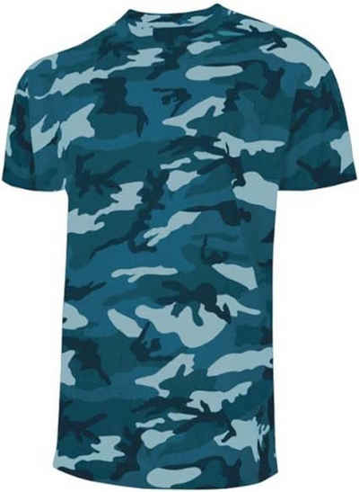 Artmas T-Shirt Arbeit T-Shirt Kurzarmshirt Arbeitsbekleidung Baumwolle Camouflage