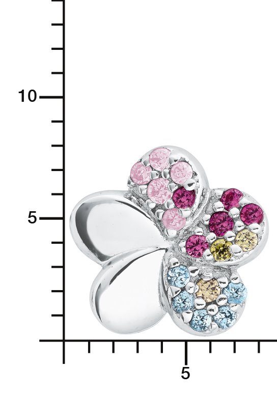 Prinzessin Lillifee Paar Ohrstecker Blüten, mit Zirkonia (synth)