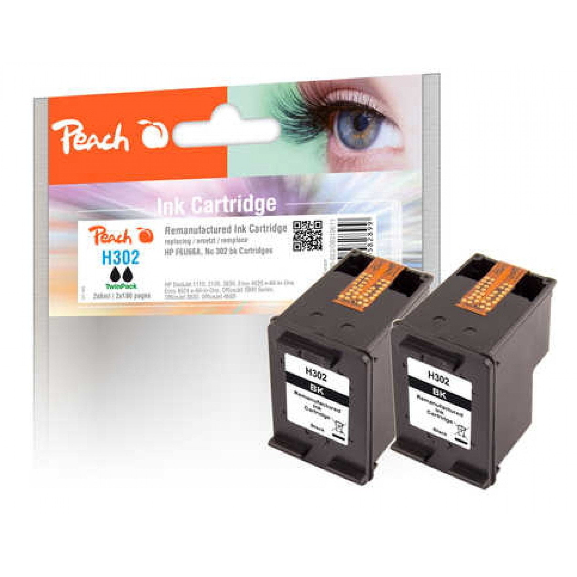 Peach Tonerkartusche Peach PI300-653 Peach PI300-653 6ml 215Seiten Schwarz Tintenpatrone