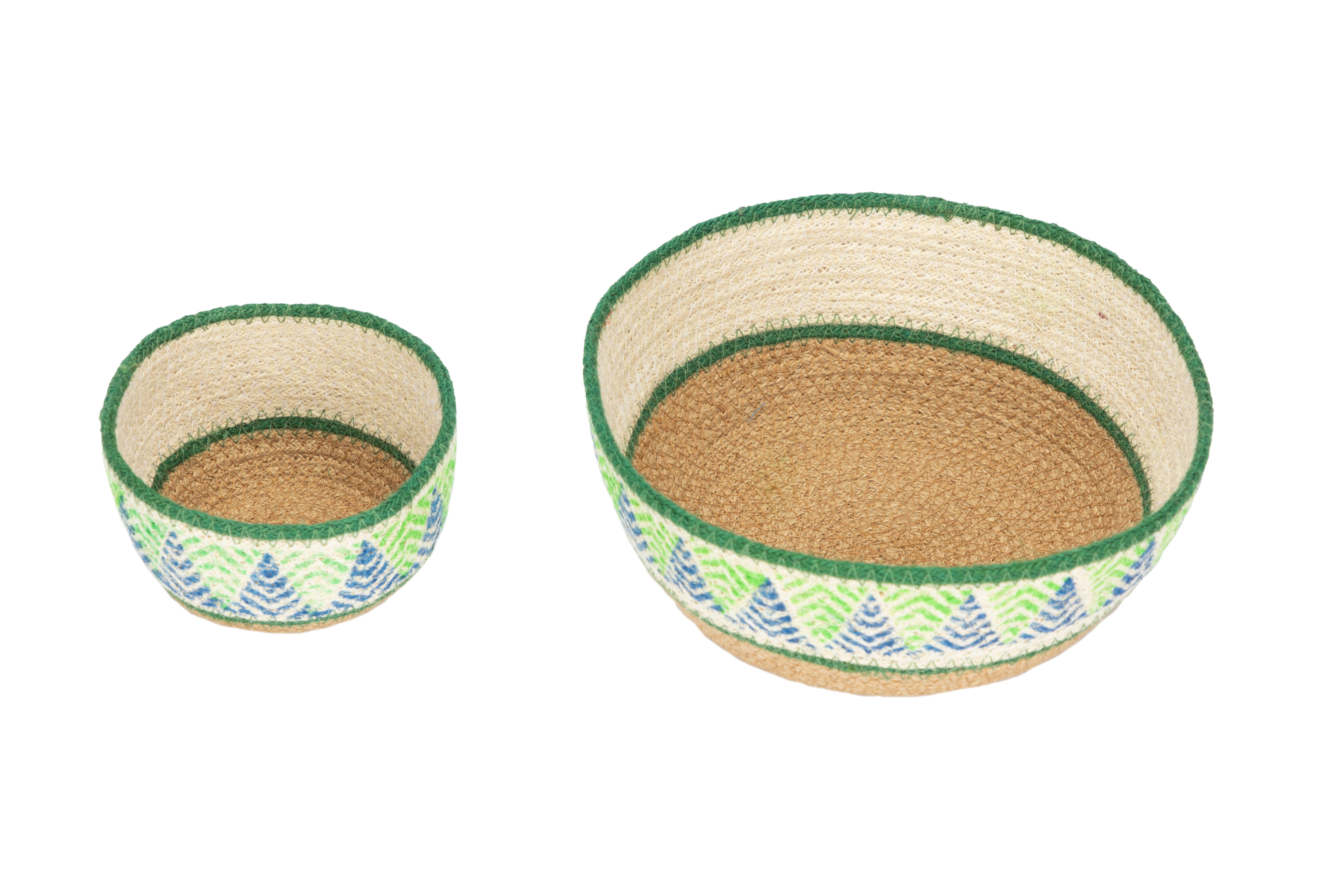 El Puente Osterfigur Osterkörbe "Mai", 2er-Set, Handmade (2), Fair Trade