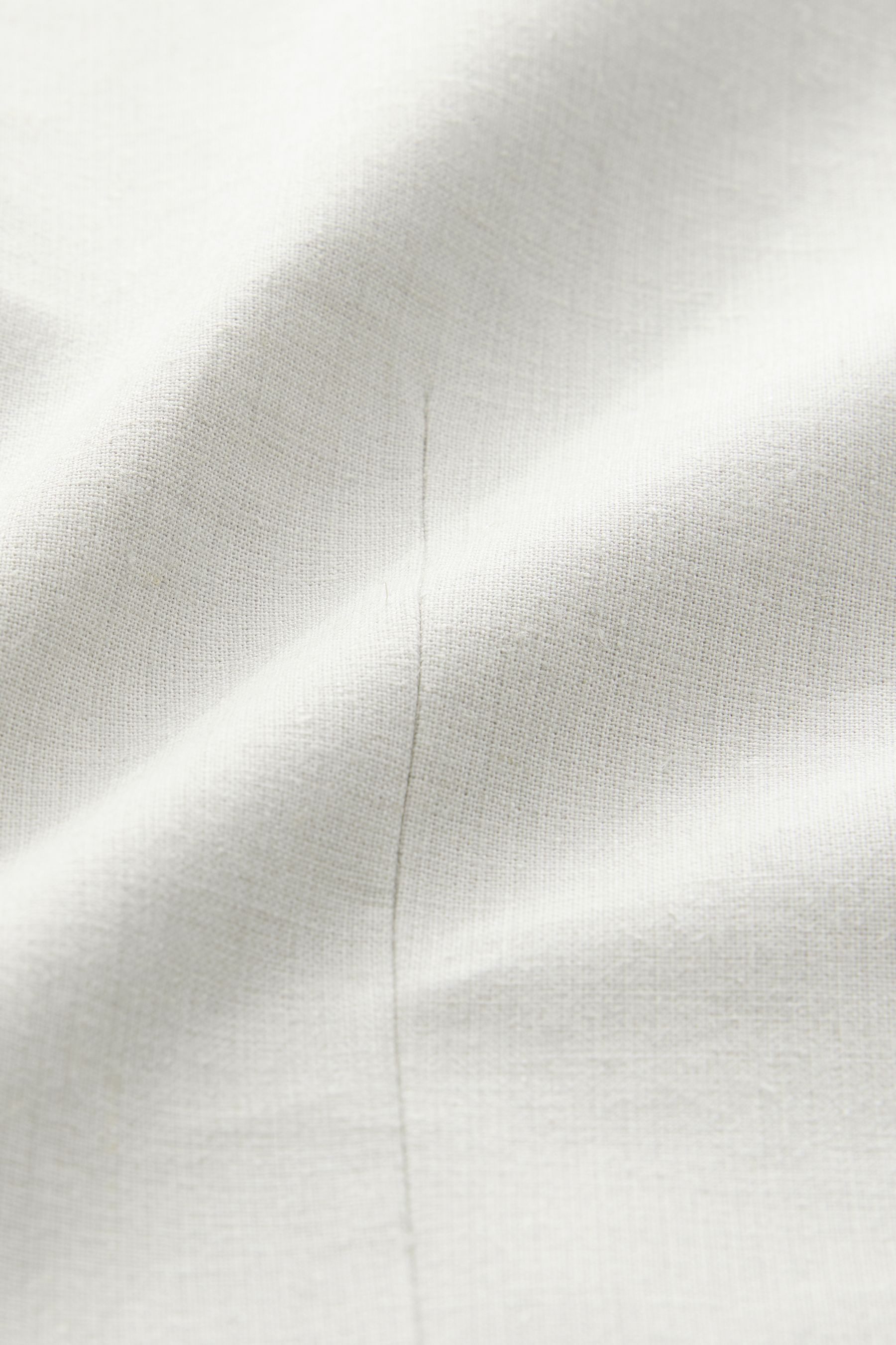 Next Anzugweste Strukturierte Anzugweste aus Leinen (1-tlg)