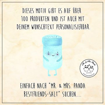 Mr. & Mrs. Panda Strampler Beste Freunde Salz - Weiß - Geschenk, Tiere, Bio, Gute Laune, uni, Ti (1-tlg)