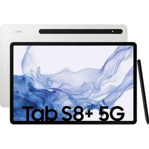 Samsung Galaxy Tab S8+ 5G Tablet (12,4", 256 GB, Android,One UI,Knox, 5G)
