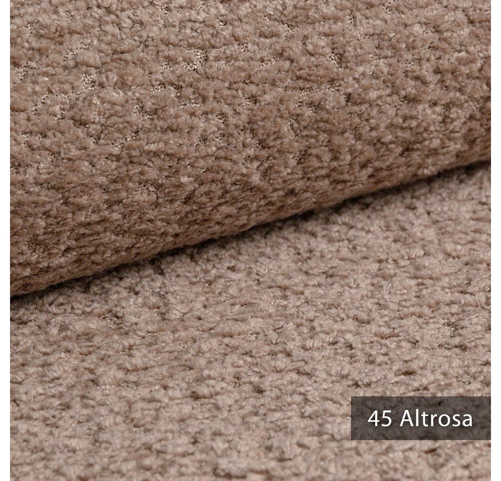 Thumbnail - novely® Stoff CORIO Bouclé Möbelstoff Luxus 3D Bouclé-Struktur, Geschlungene 3D Bouclé-Struktur, Robust, Kuschelweich, M...