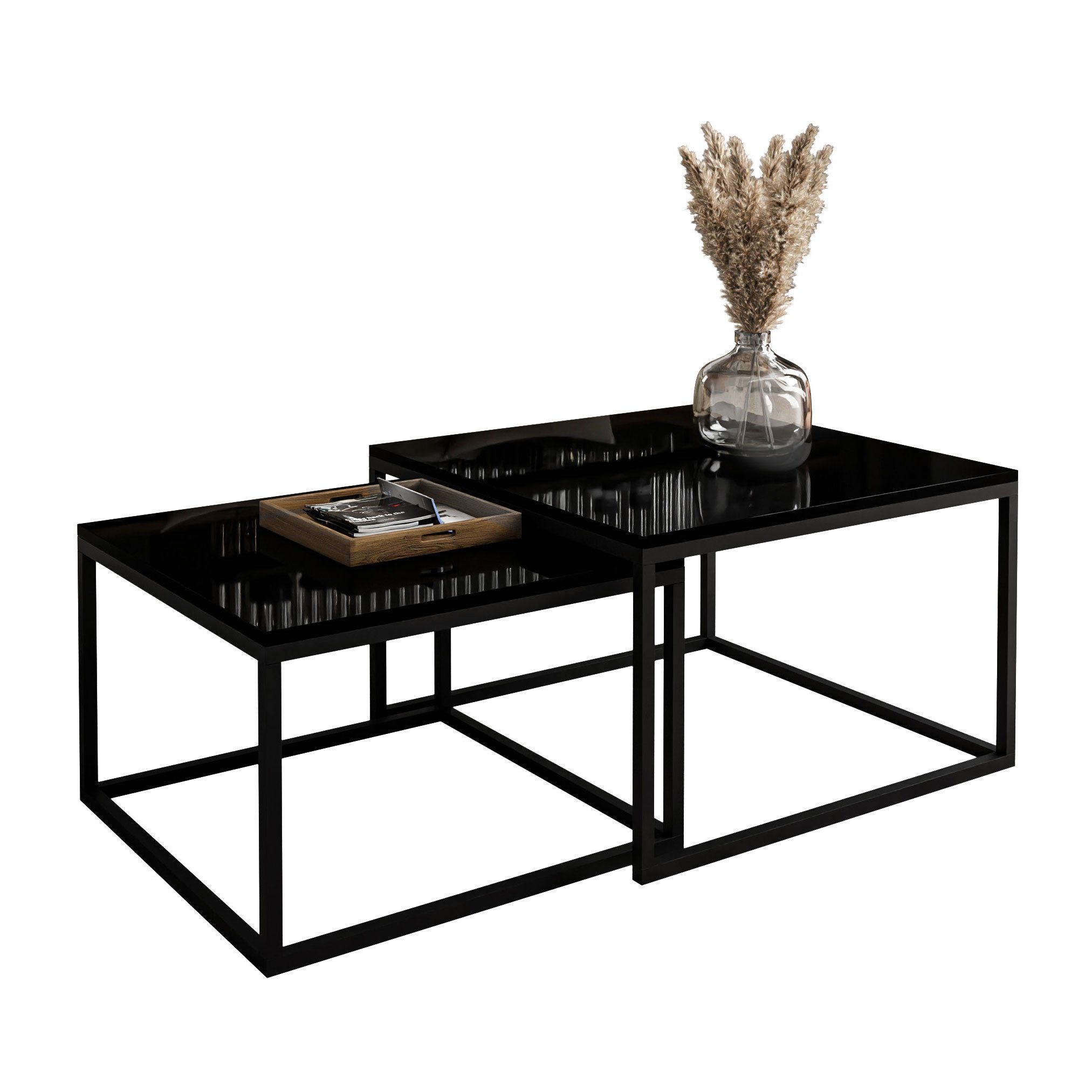 Lookway Couchtisch Yoshi 2in1 mit Hochglanz günstig online kaufen