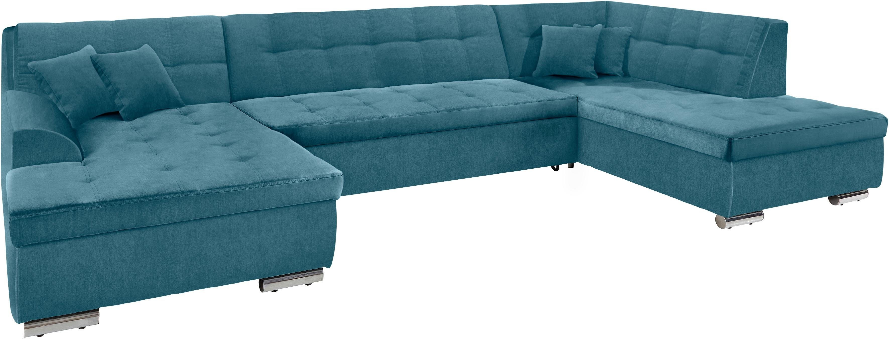 DOMO collection Wohnlandschaft Aversa U-Form, wahlweise günstig online kaufen