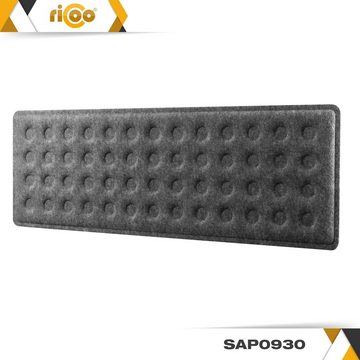 RICOO Schutzwand SAP0930-G, Sichtschutz Schreibtisch Büro Akustik Trennwand Schallschutz Paneel