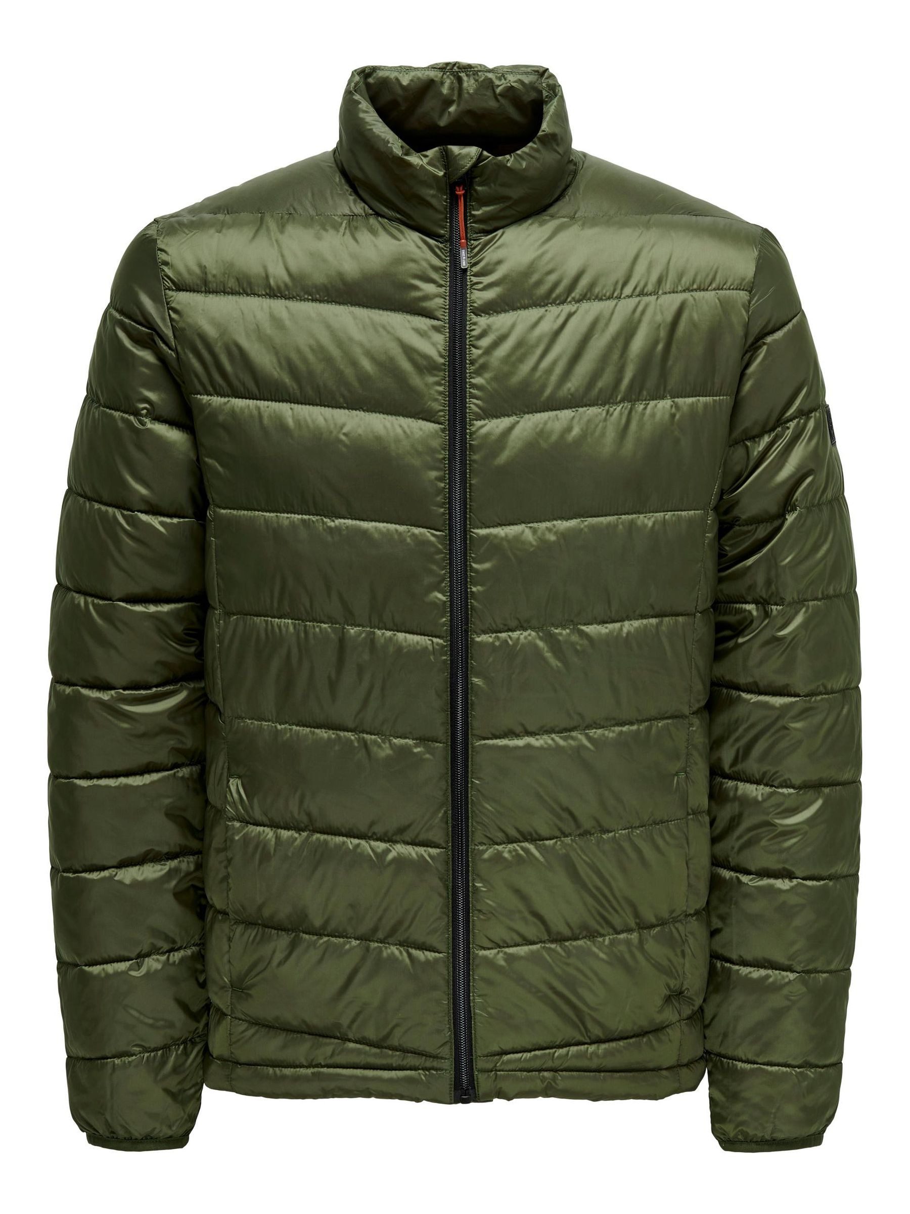 ONLY & SONS Blouson Legere Einfarbig Dünn Gefütterte ONSCARVEN QUILTED PUFFER OTW NOOS
