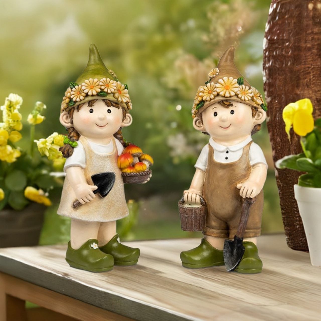 formano Gartenfigur Sommerkinder stehend, (2er Set) günstig online kaufen