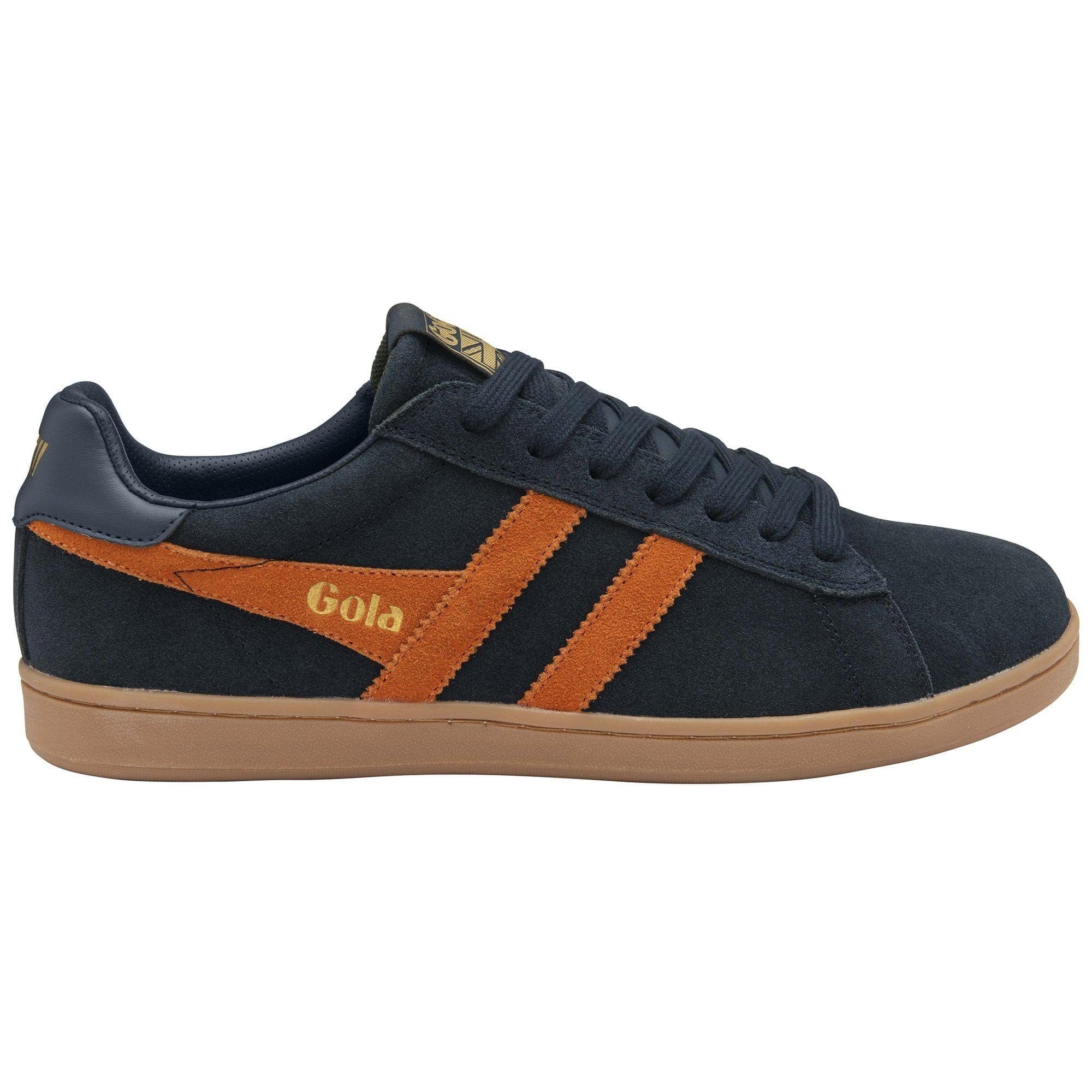 Gola Equipe II Suede-Leder 2026 navyblau/orange Herren Sneaker günstig online kaufen