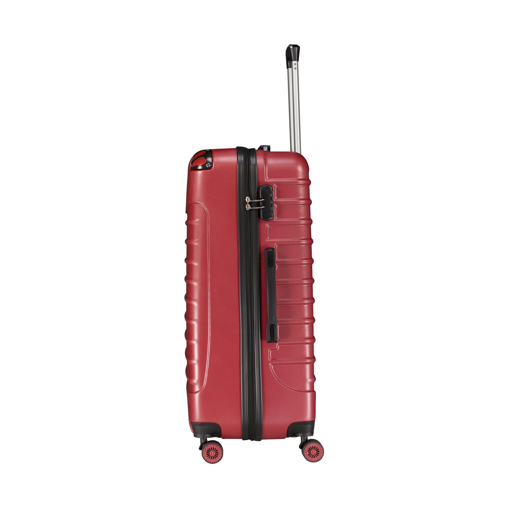Geographical Norway Kofferset SHOCK Trolley Hartschalenkofferset 3-tlg Koffer & Reisegepäck, 4 Rollen, (Set, 3 tlg., 2606 Hartschale Trolley), Reisekoffer