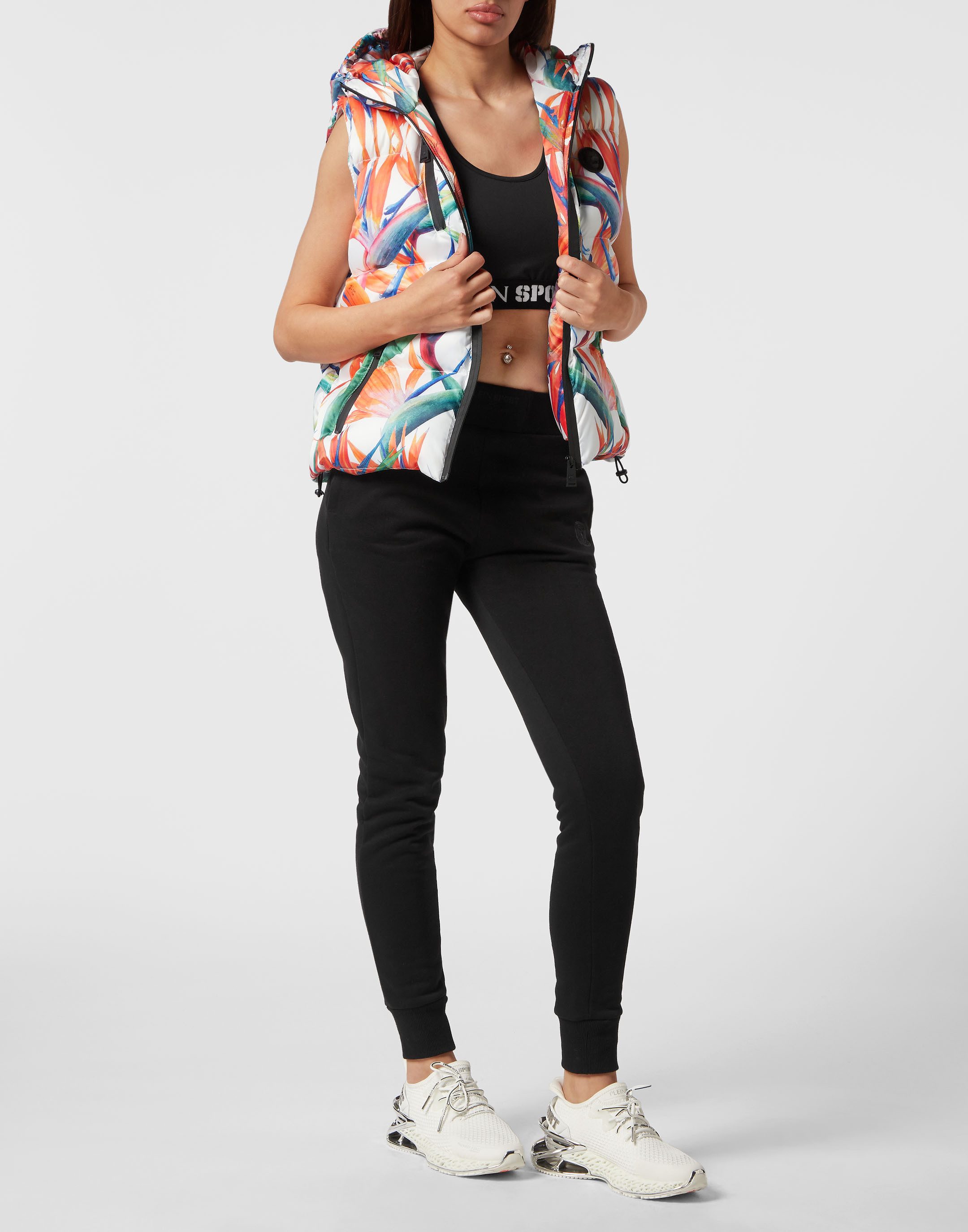 PLEIN SPORT Longweste Flowers