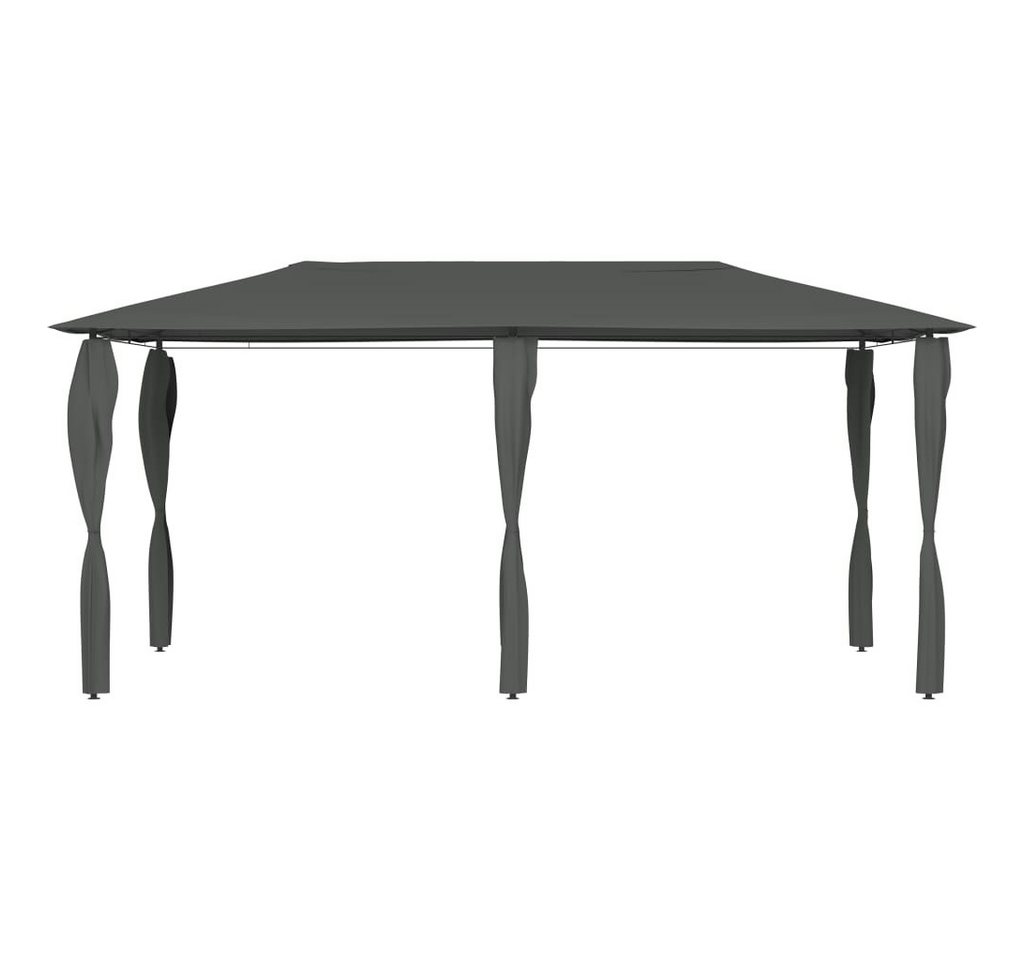 Thumbnail - vidaXL Partyzelt Pavillon mit Pfostenverkleidung 2,98x5,3x2,59 m Grau 160 g/m²