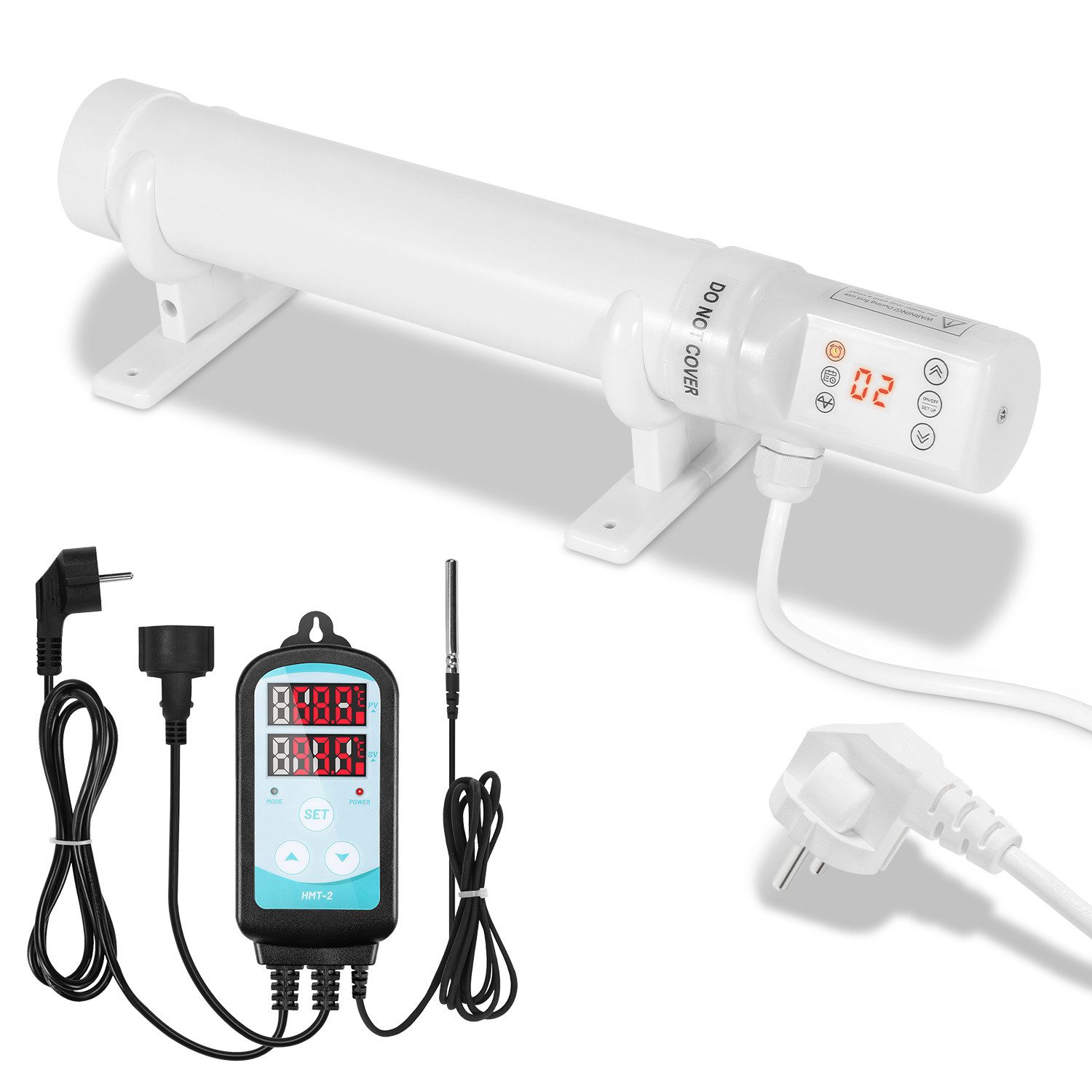 Clanmacy Heizgerät Gewächshausheizung mit Temperaturregler Elektrische Stab günstig online kaufen