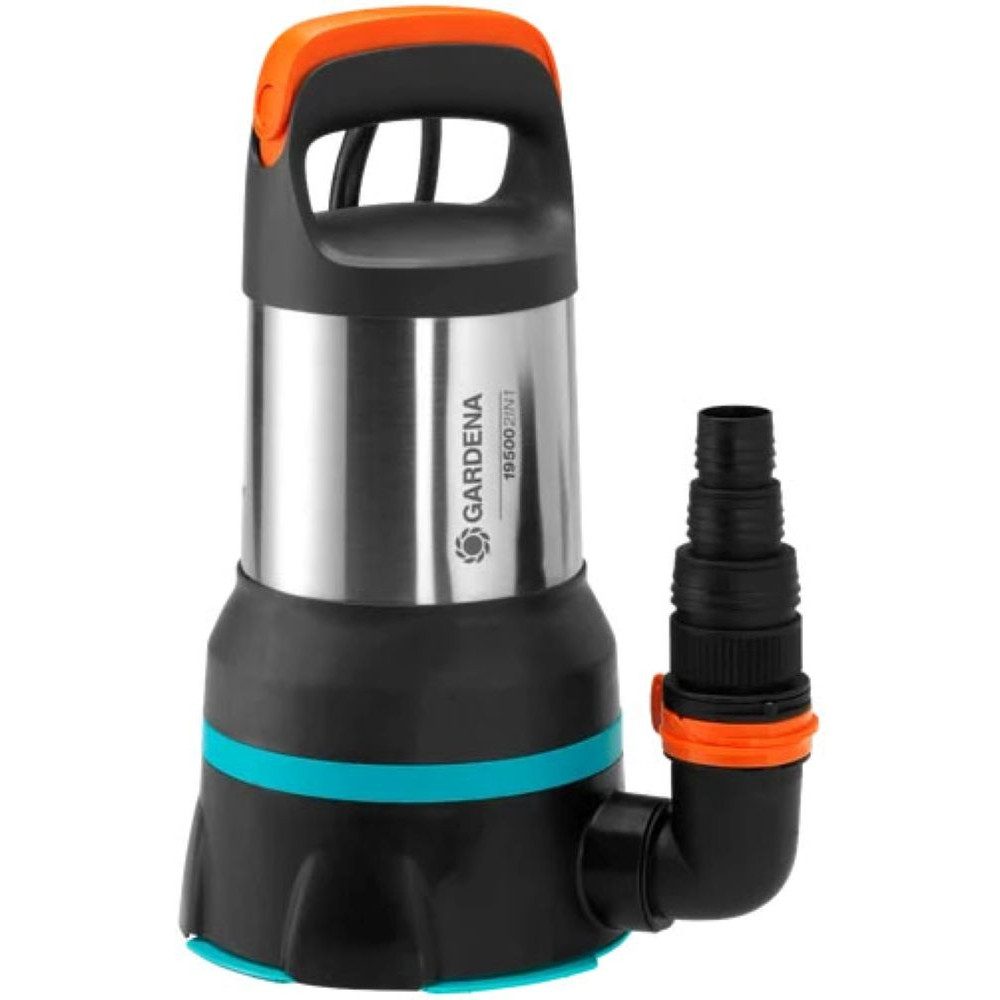 Schmutzwasser-Tauchpumpe 19500 Aquasensor - Klar-/Schmutzwasser-Tauchpumpe - schwarz/silber