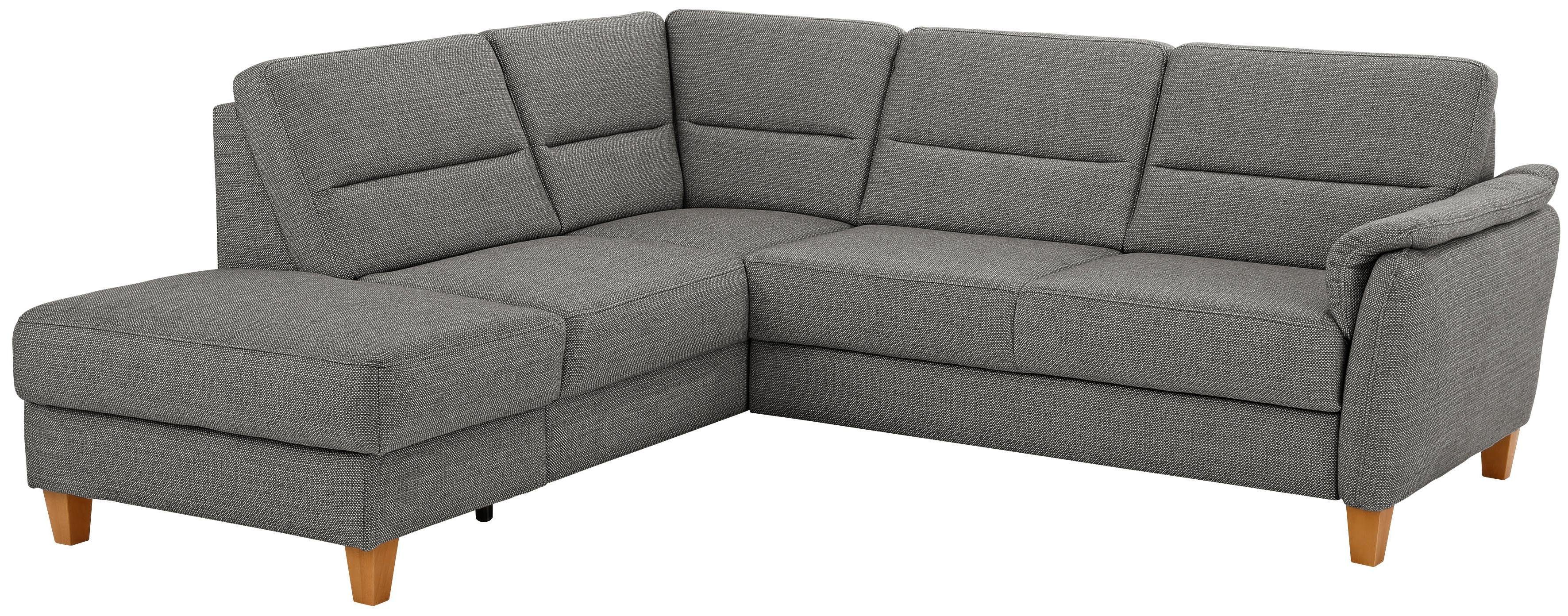 Home affaire Ecksofa Palmera L-Form, Federkern, günstig online kaufen