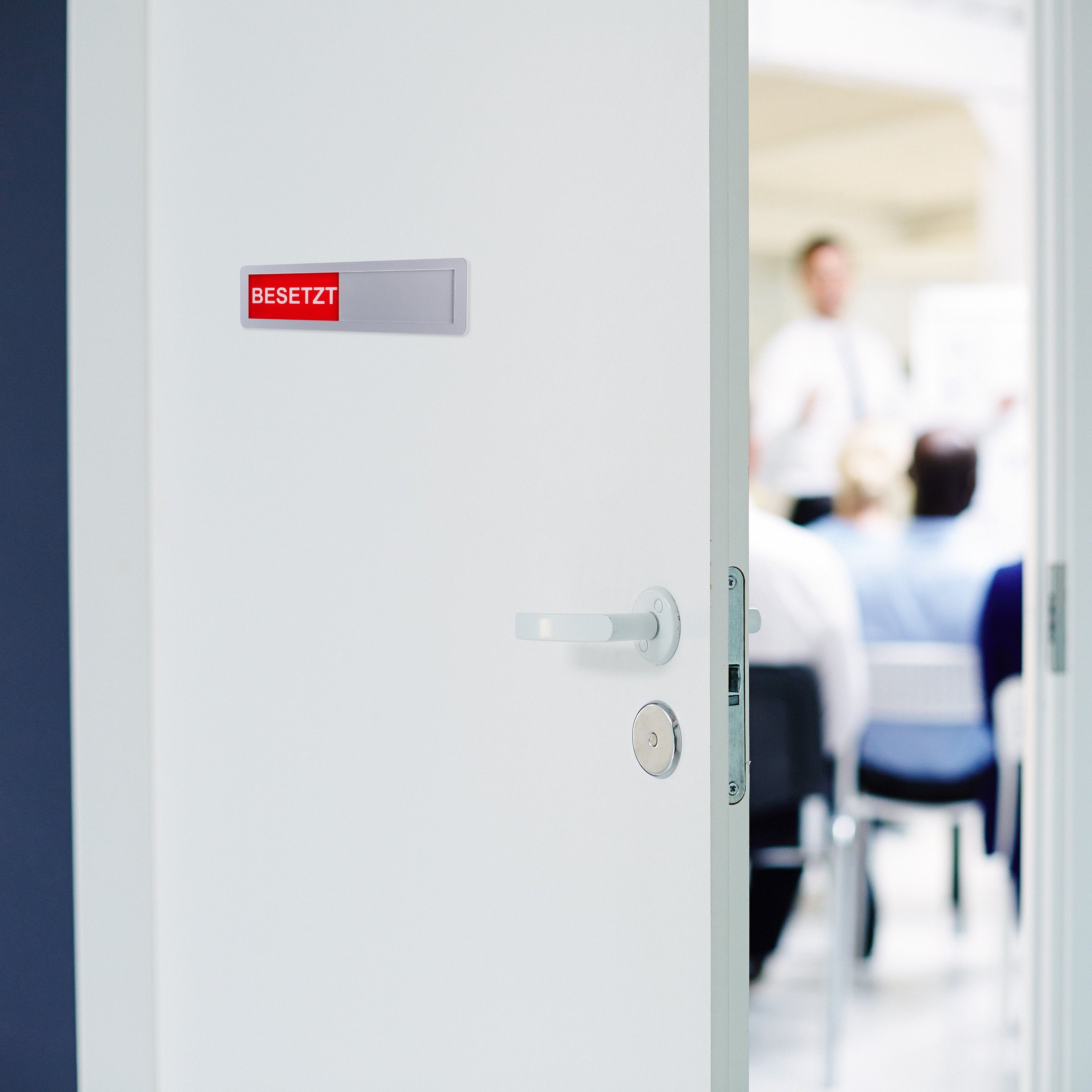 relaxdays Dekohänger Türschild Besetzt Frei im 2er Set
