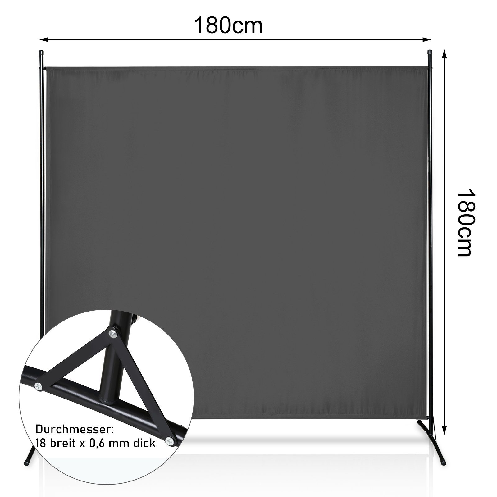 Clanmacy Paravent Paravent Trennwand Spanische Wand Sichtschutz Raumtrenner günstig online kaufen