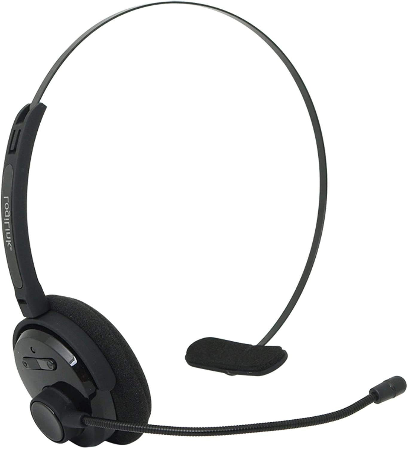 TronicXL Bluetooth Headset Smartphone-Headset Kopfhörer für Handy iPhone Mono Kopfbügel Smartphone