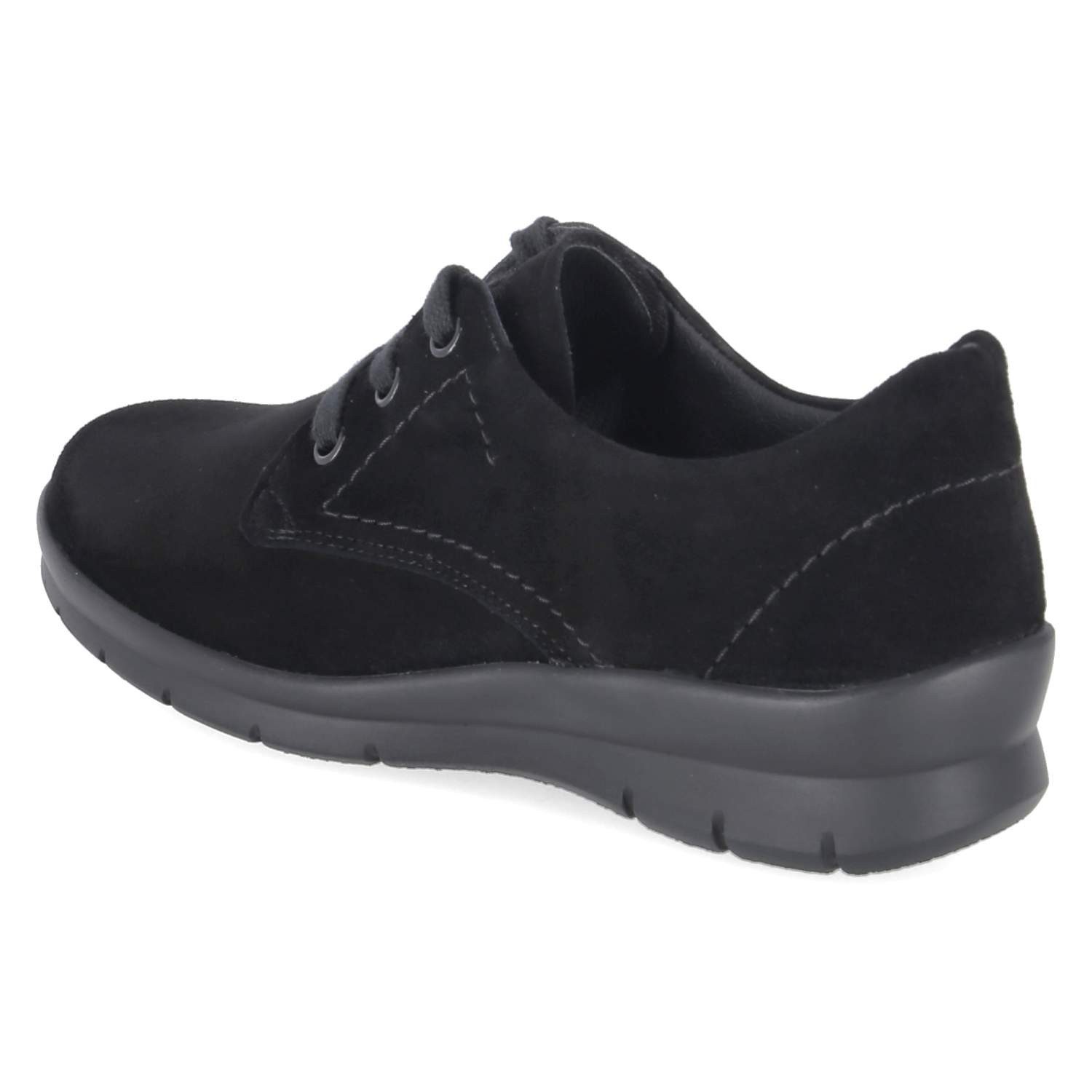 Semler Semler X2315042/001 SP Damen Rauleder black Schnürschuh