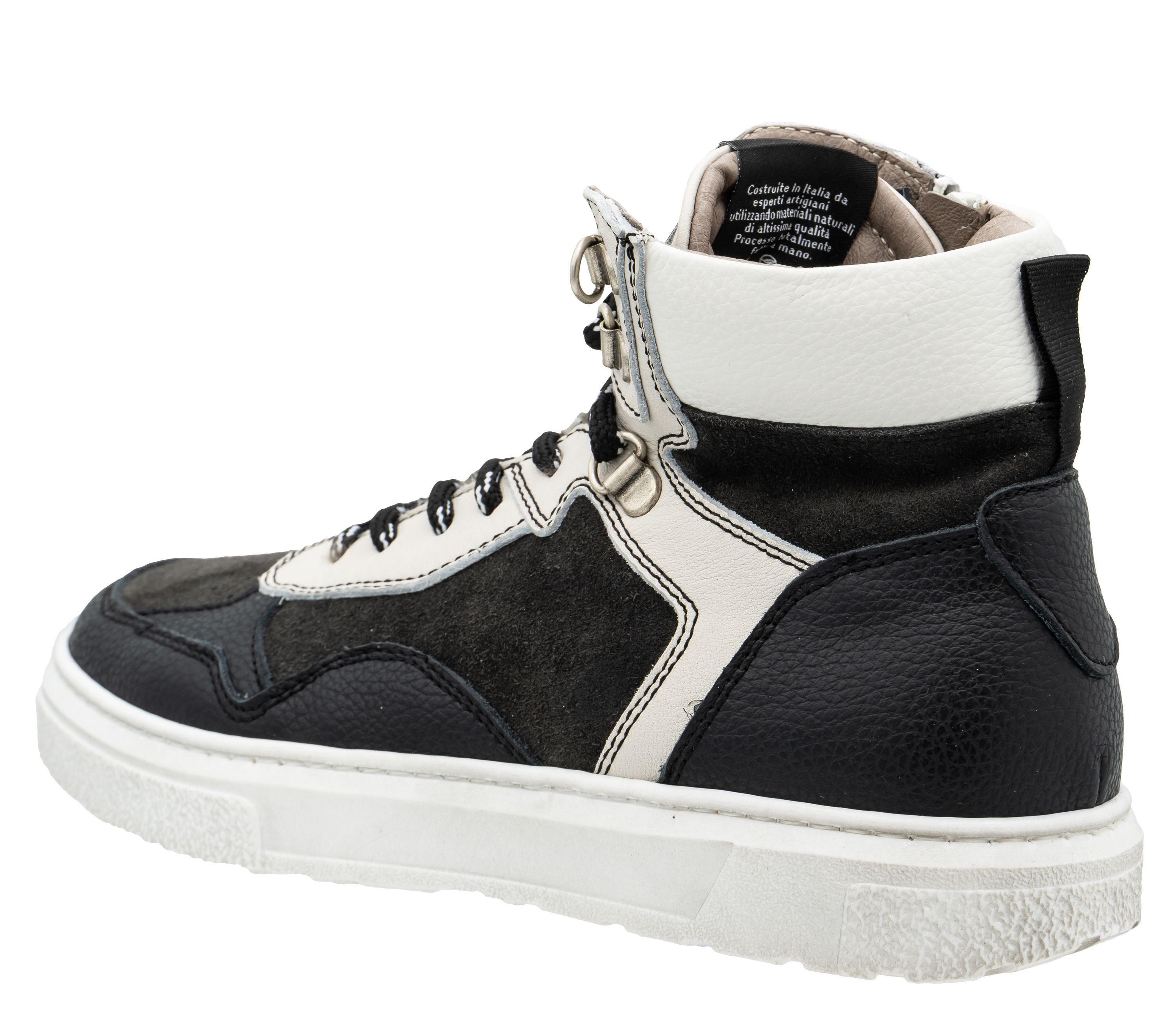 Momino Momino Sneaker 4150 Wintersneaker Lammfell high top Leder Sneaker