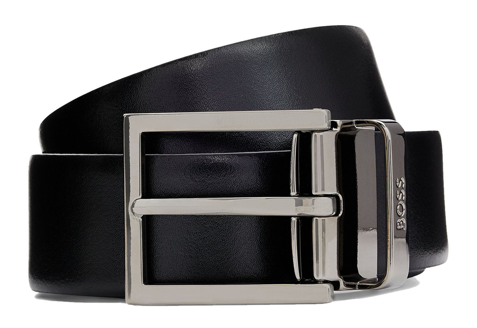 BOSS Ledergürtel Otrip Sr35 Pp Leather Belt aus echtem Rindsleder günstig online kaufen